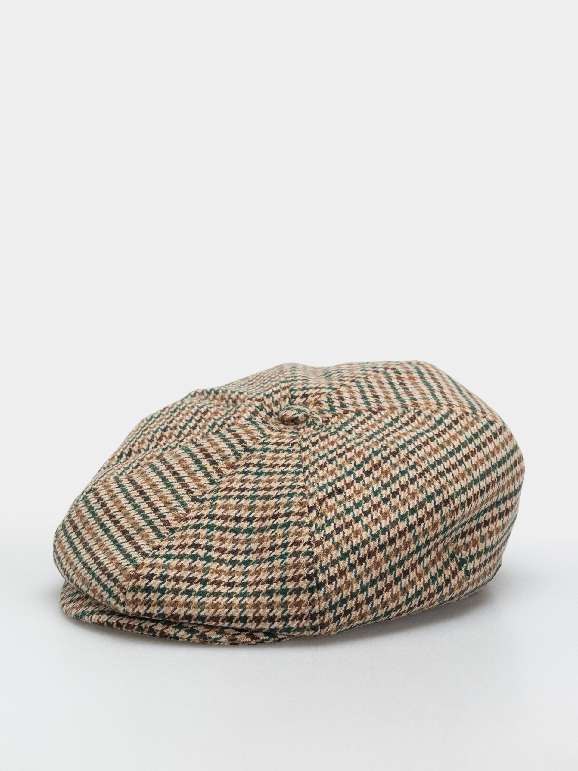 Brixton Brood Snap Flat cap (dusted ochre/khaki/verdant gre)