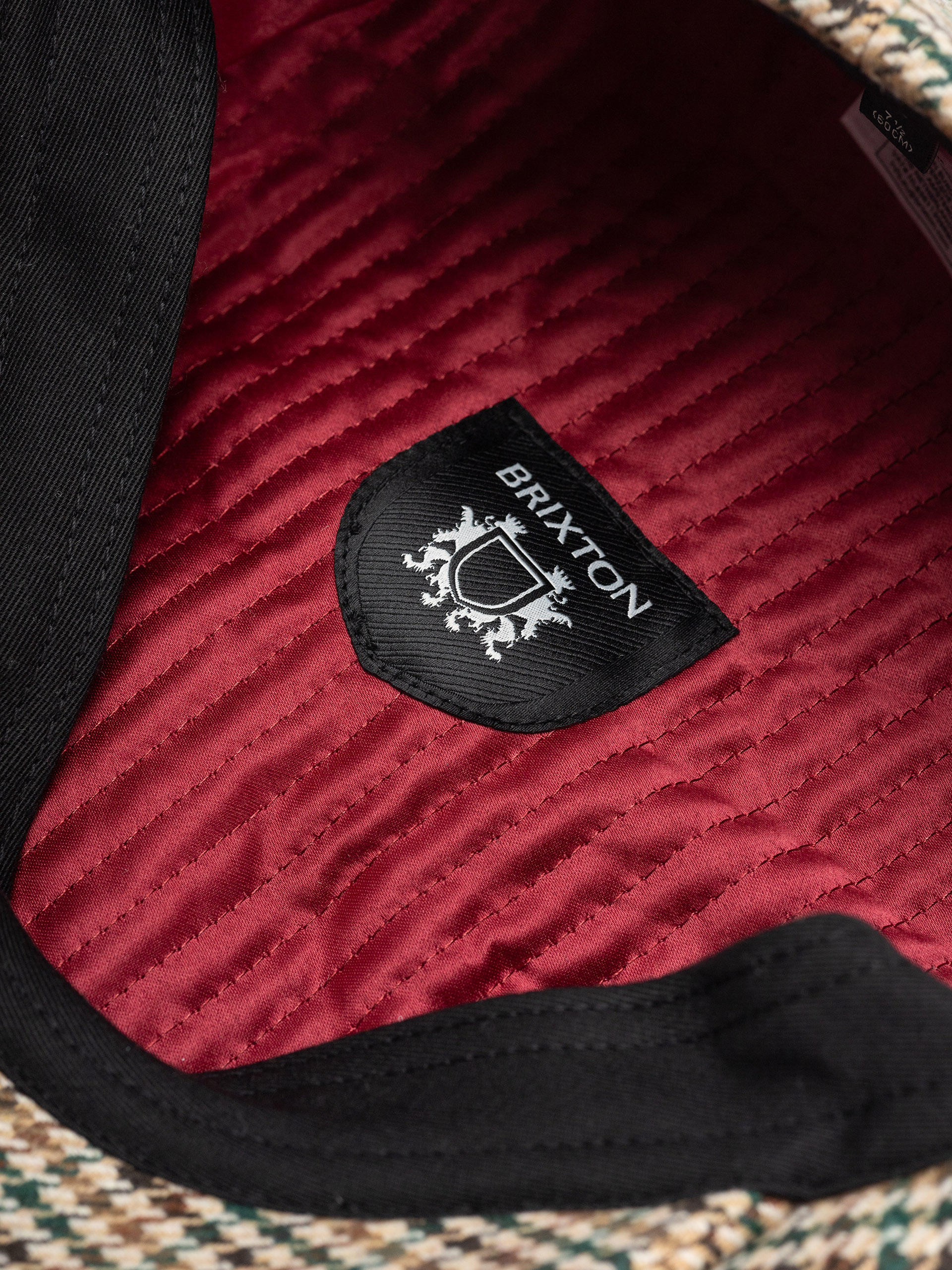 Brixton Brood Snap Flat cap (dusted ochre/khaki/verdant gre)