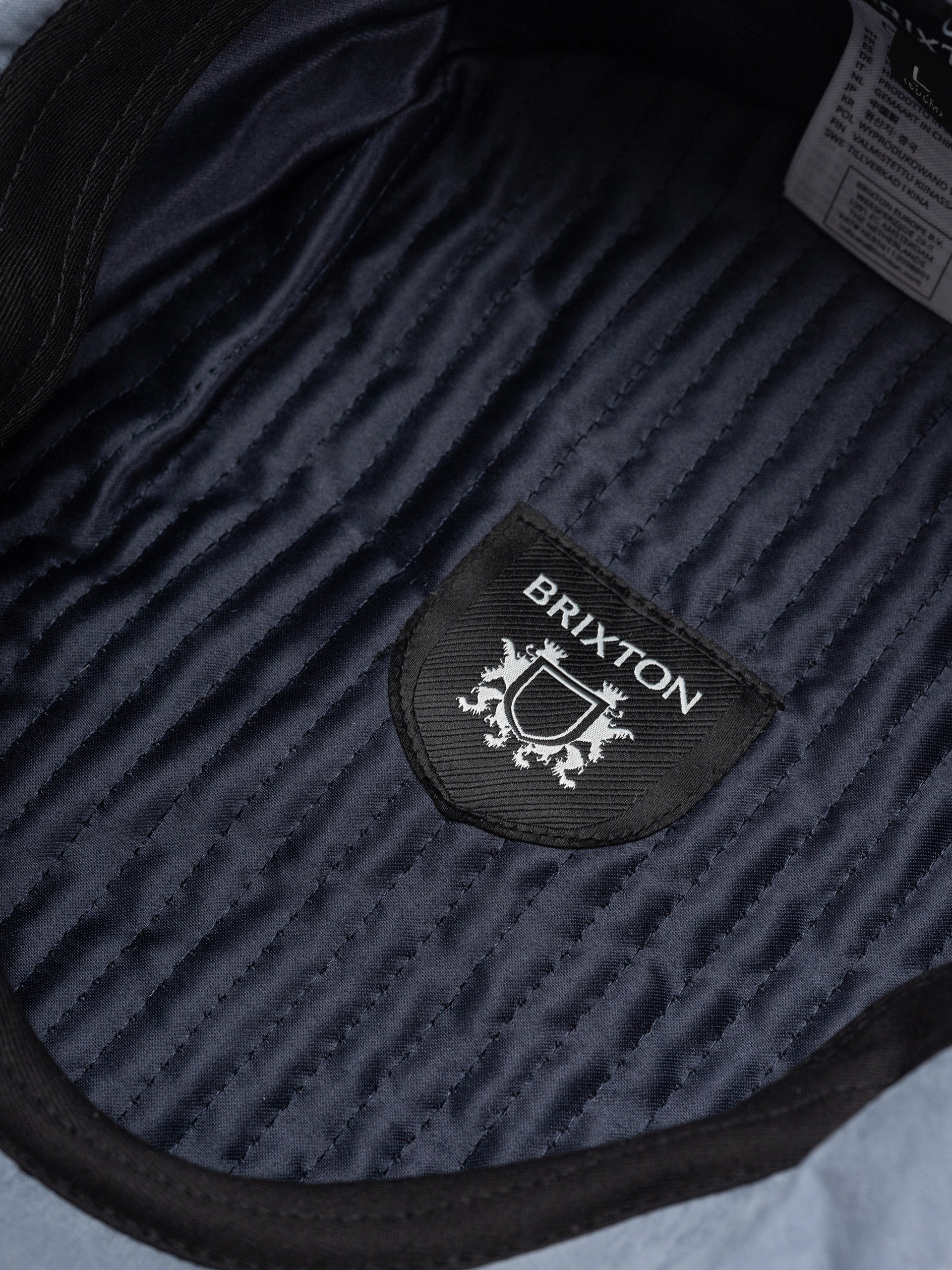 Brixton Brood Snap Schirmmütze (slate blue brushed satin)