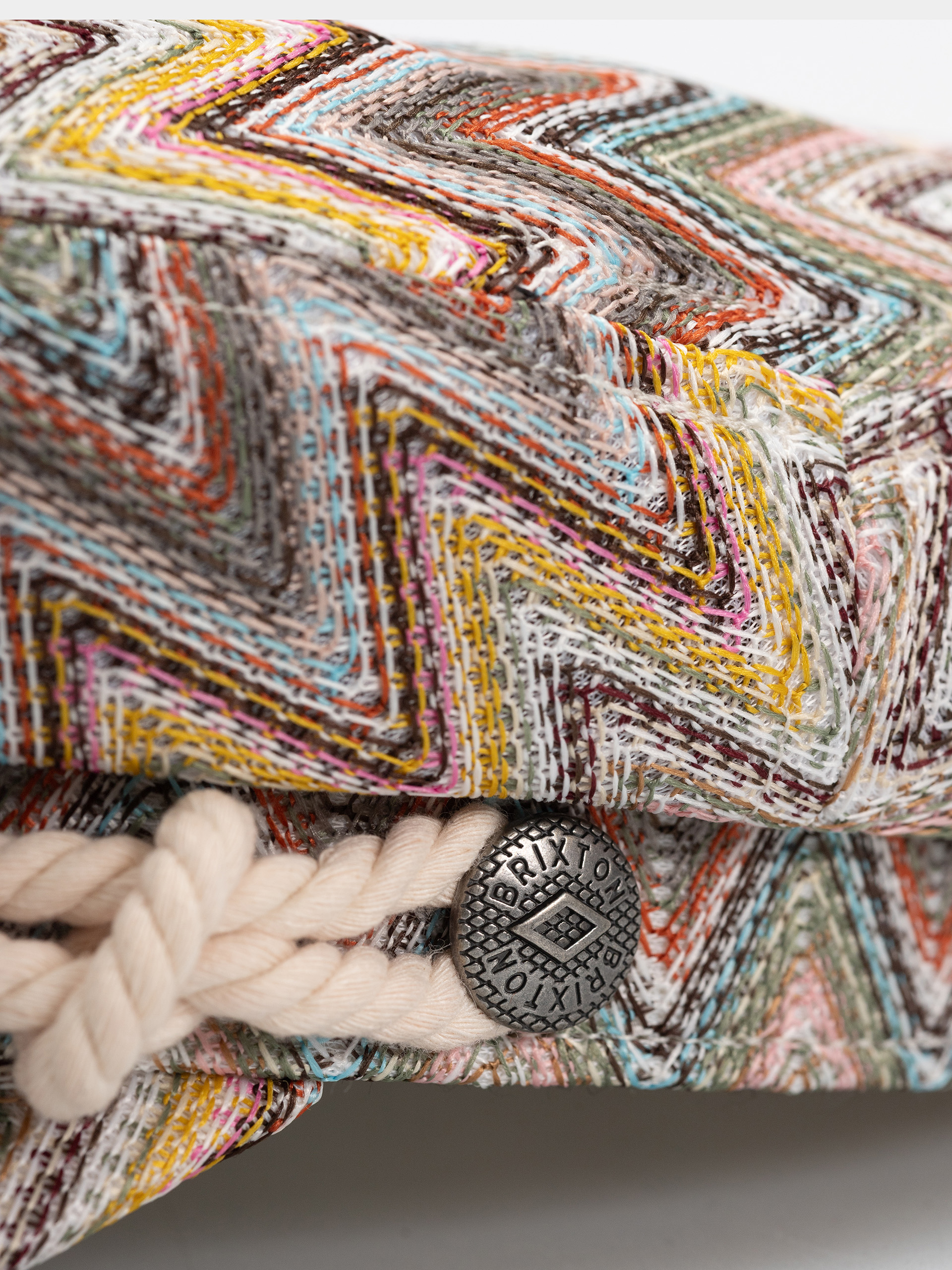 Brixton Fiddler Schirmmütze (multi color zigzag)