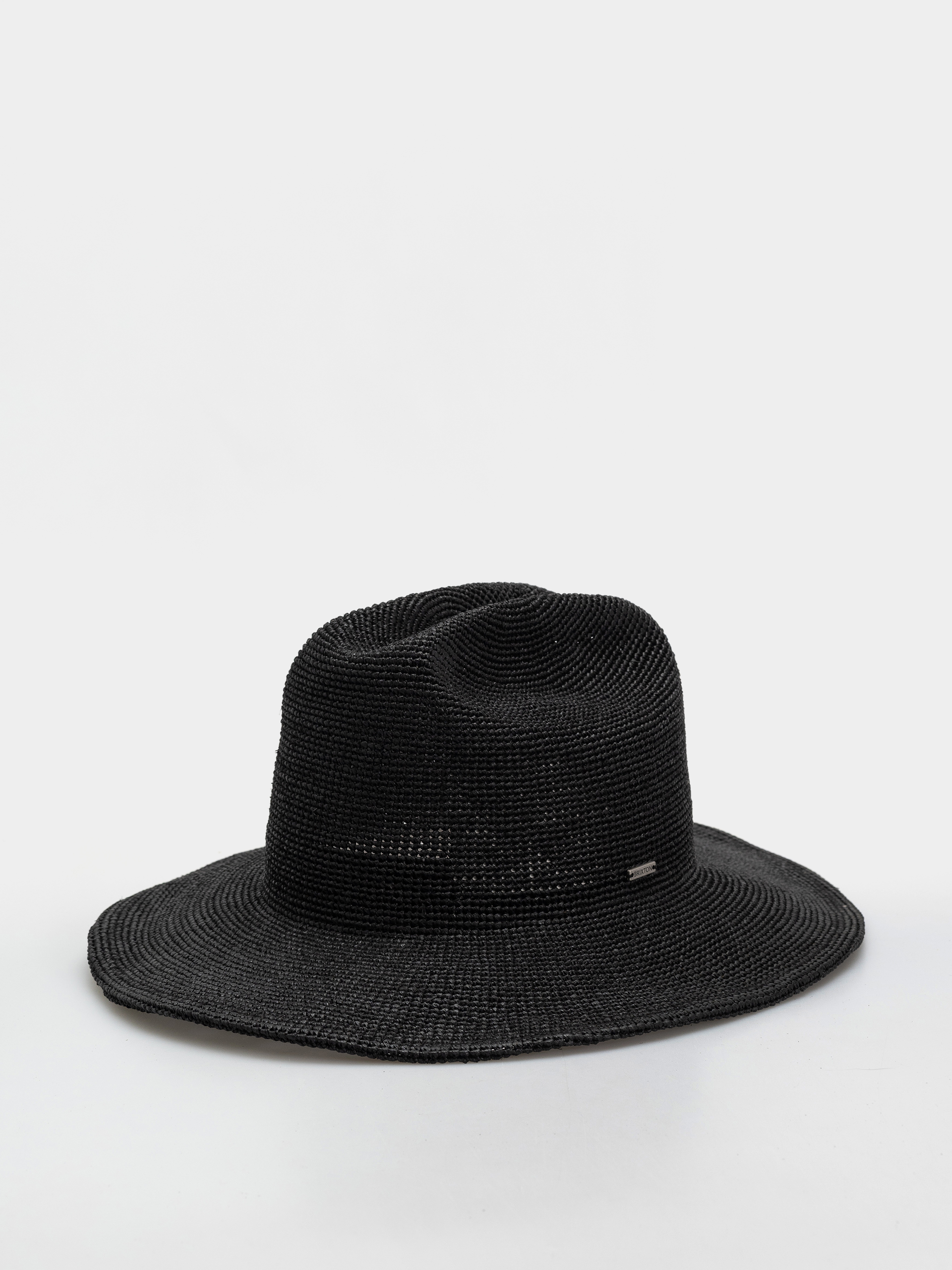 Brixton Odessa Straw Packable Cowboy H Wmn Hat (black)