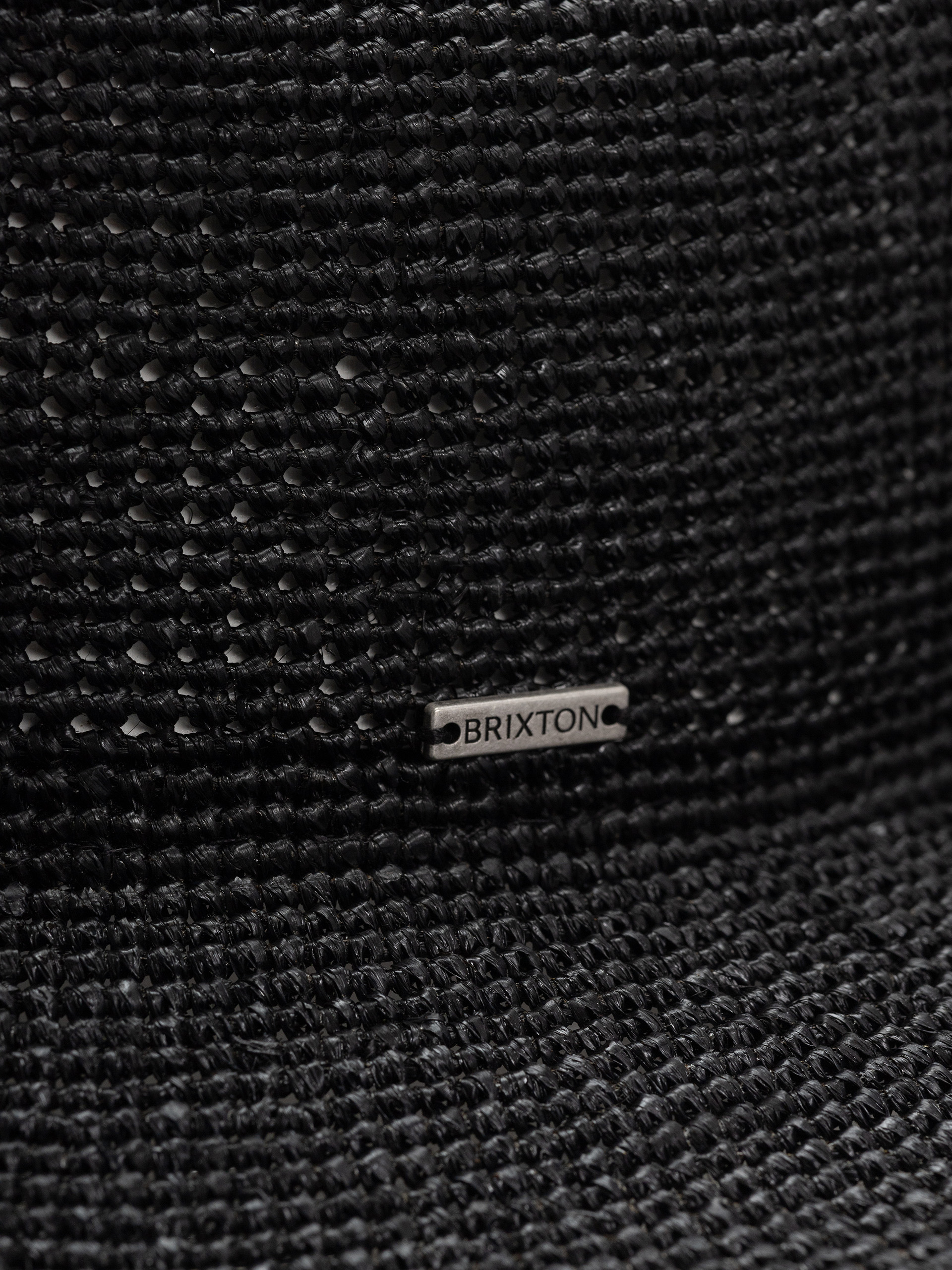 Brixton Odessa Straw Packable Cowboy H Wmn Hat (black)