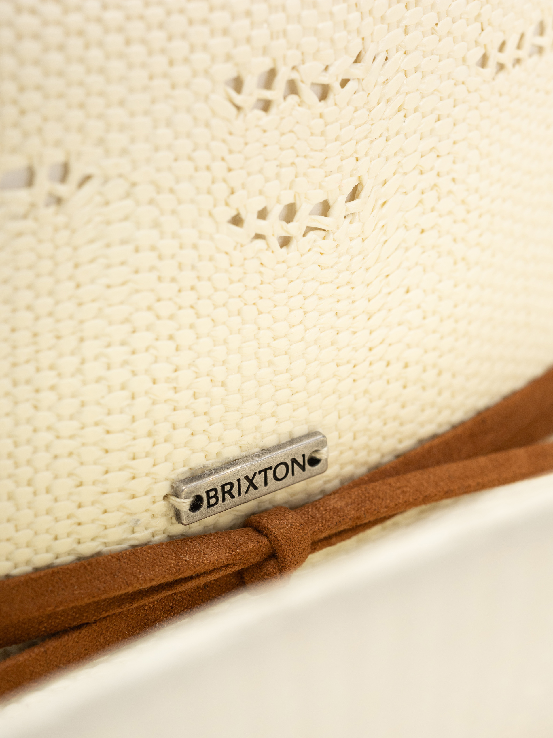 Brixton Laredo Straw Cowboy Hat (bone)
