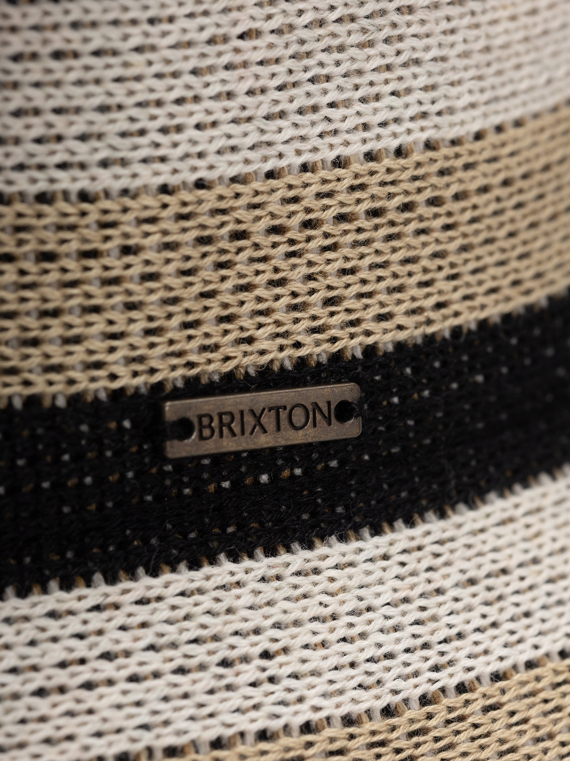 Brixton Lisboa Knit Packable Bucket Ha Wmn Hut/Schibermütze (black/sand/whitecap)