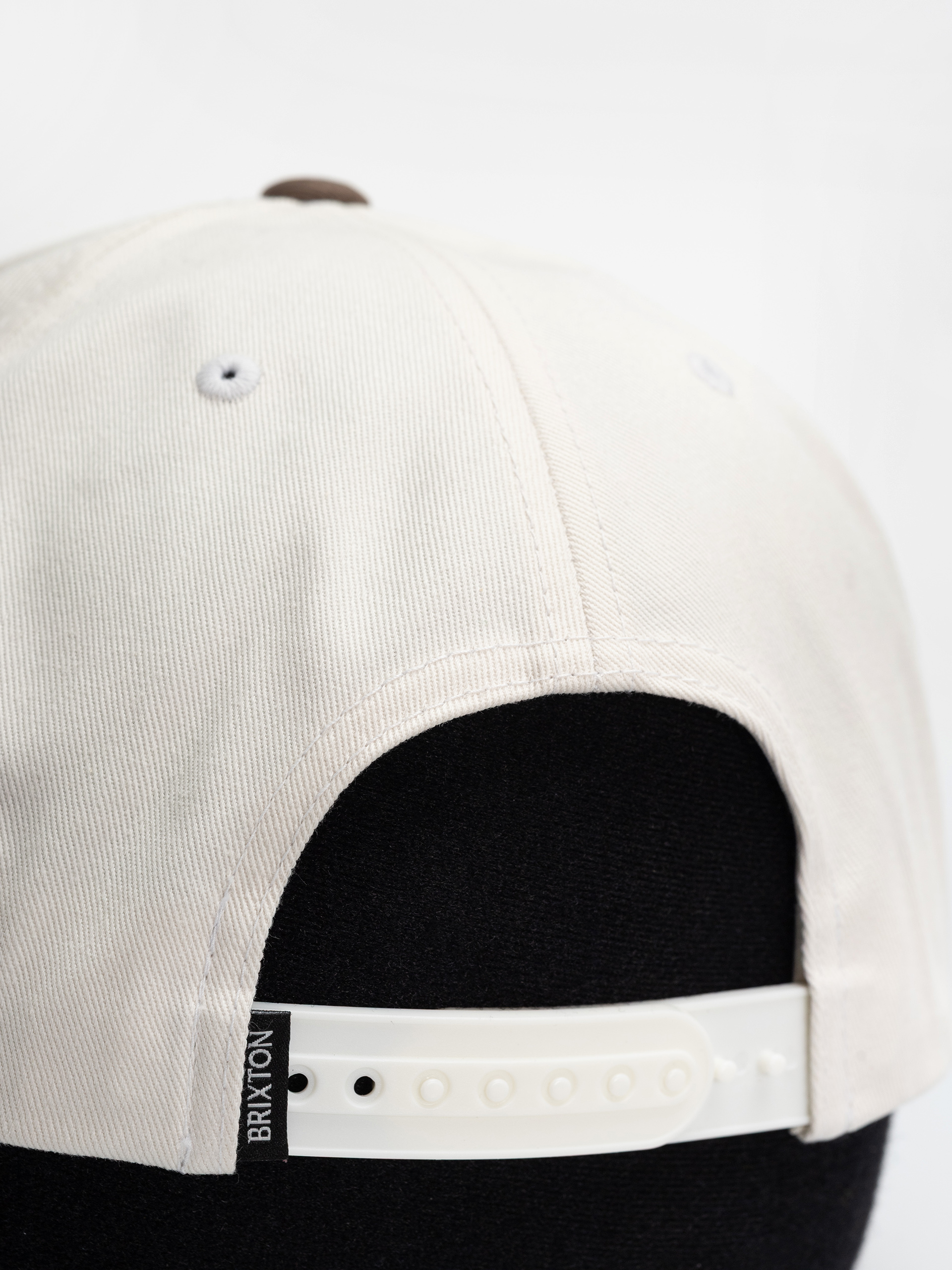 Brixton Rhett Mp Snpk Cap (off white/pinecone brown)