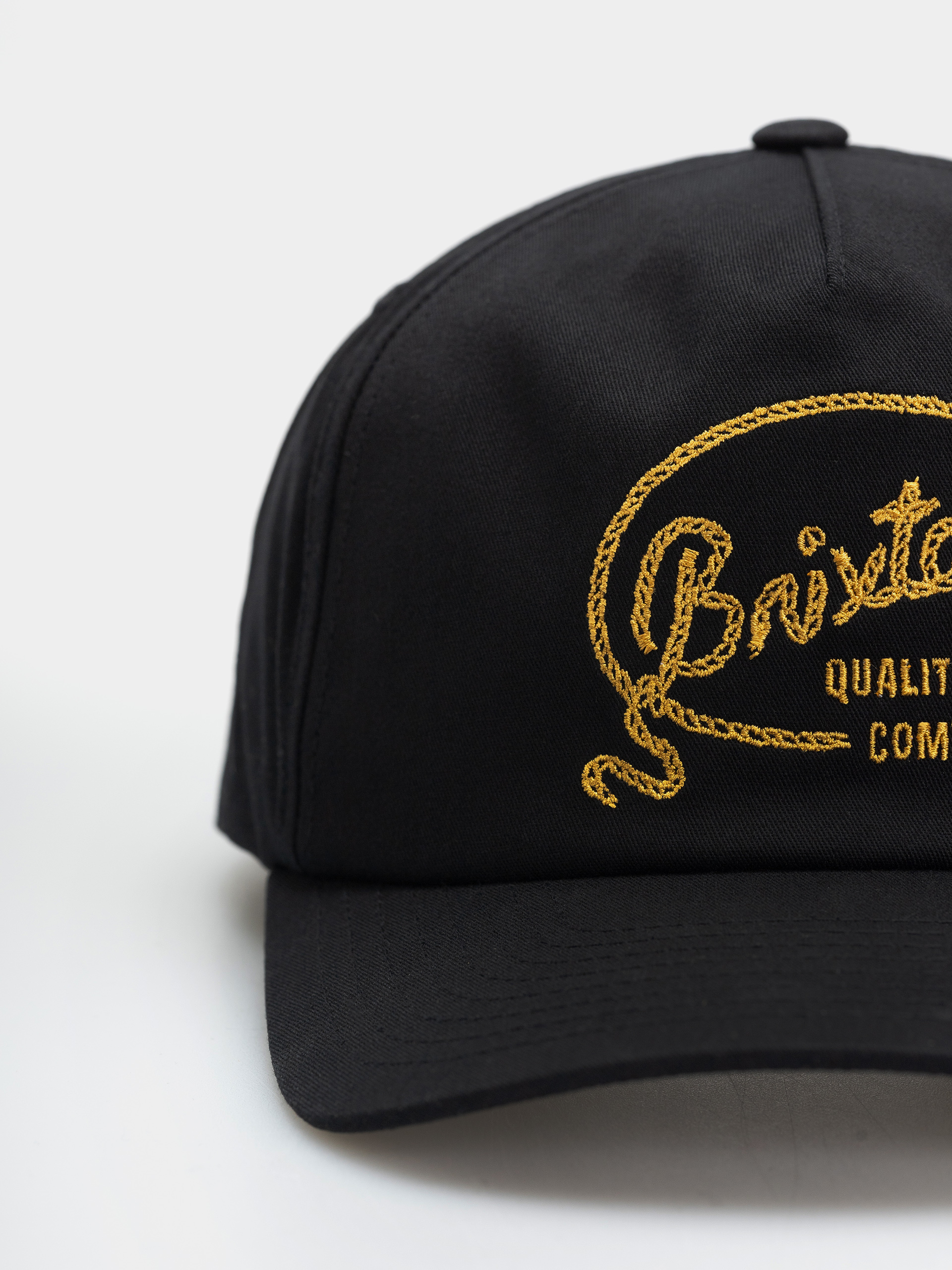 Brixton Gallatin Mp Snapback Cap (black)