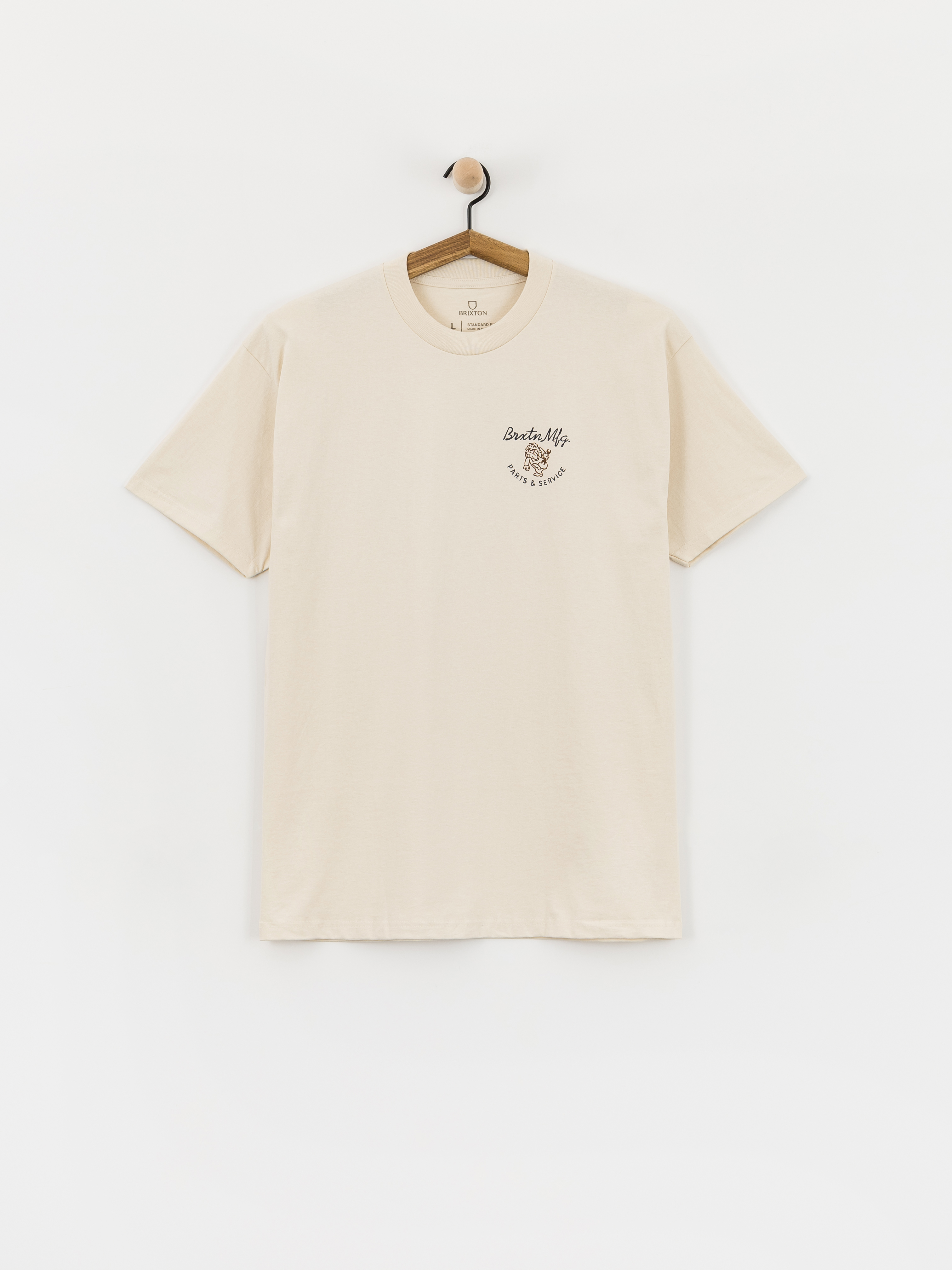 Brixton Tolman Std T-Shirt (cream)