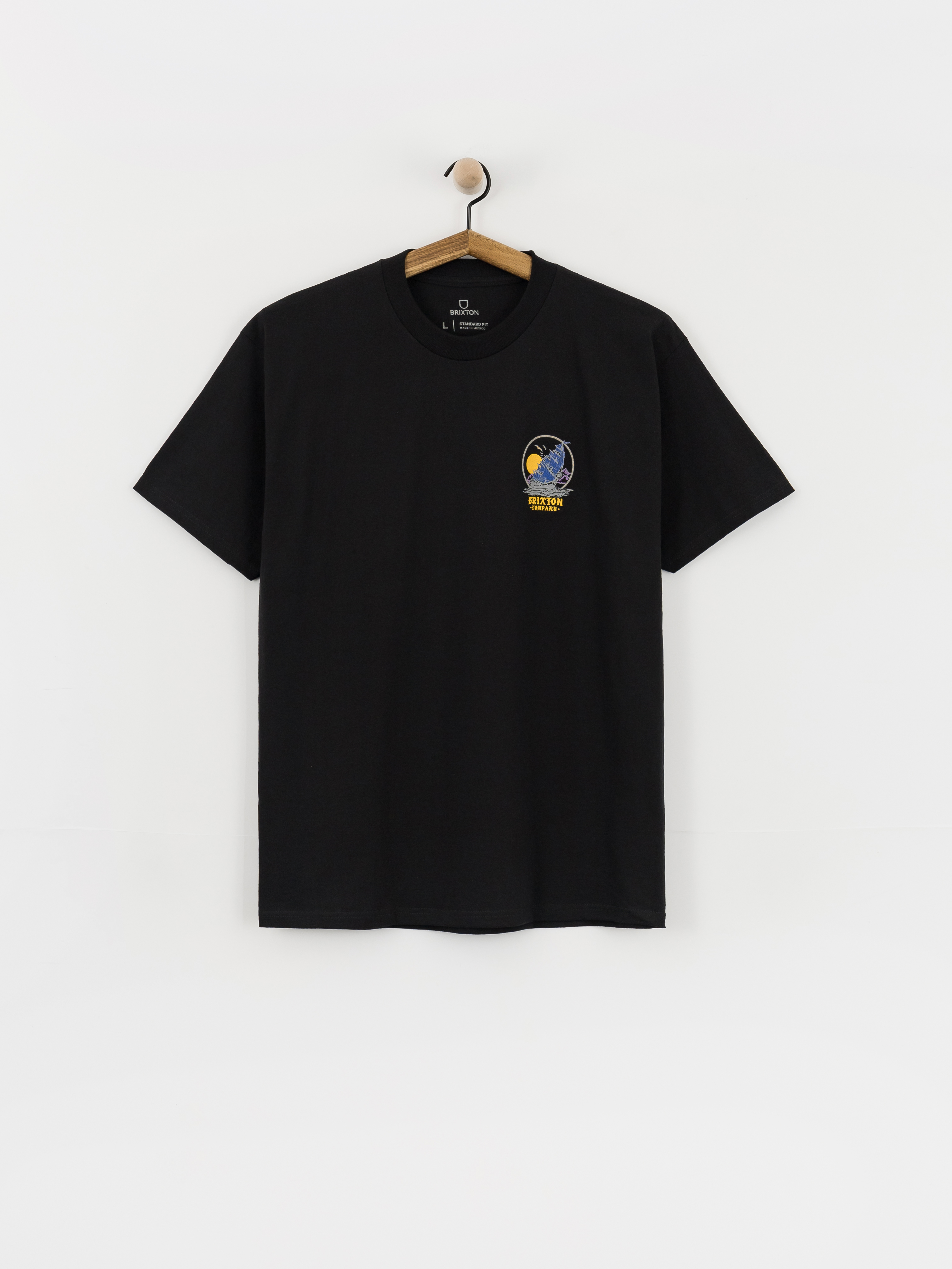 Brixton High Seas Std T-Shirt (black)