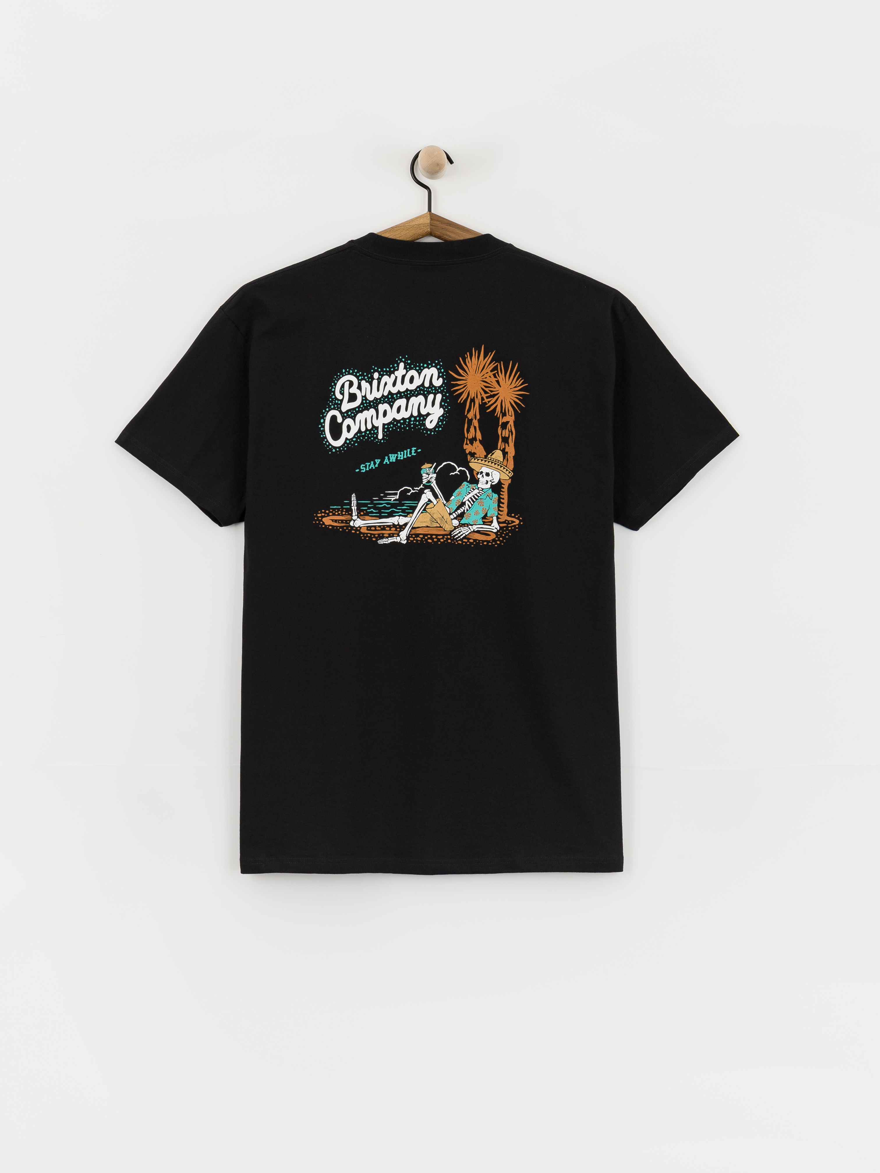 Brixton Stay While Std T-Shirt (black)