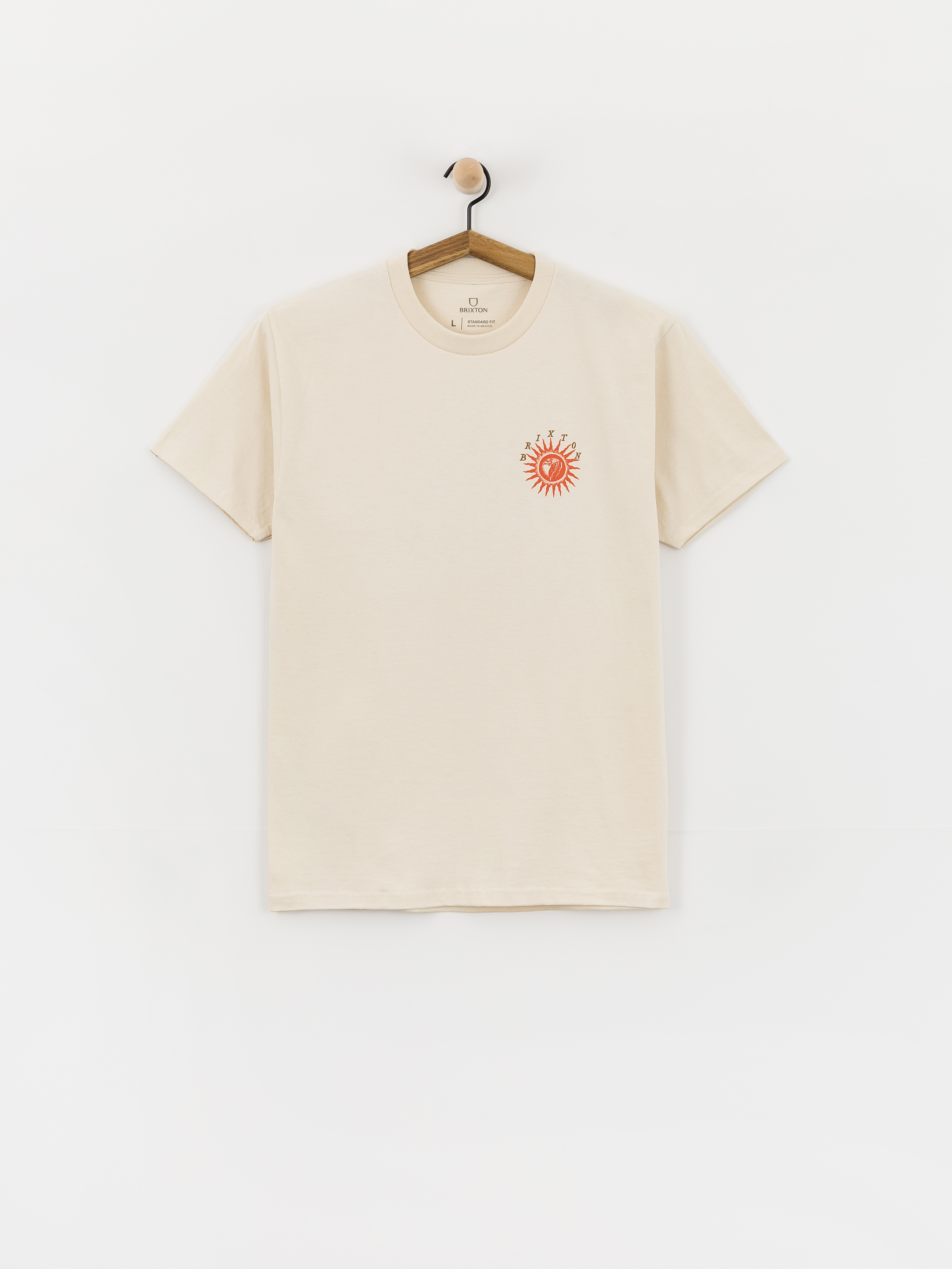 Brixton Dark Paradise Std T-Shirt (cream)