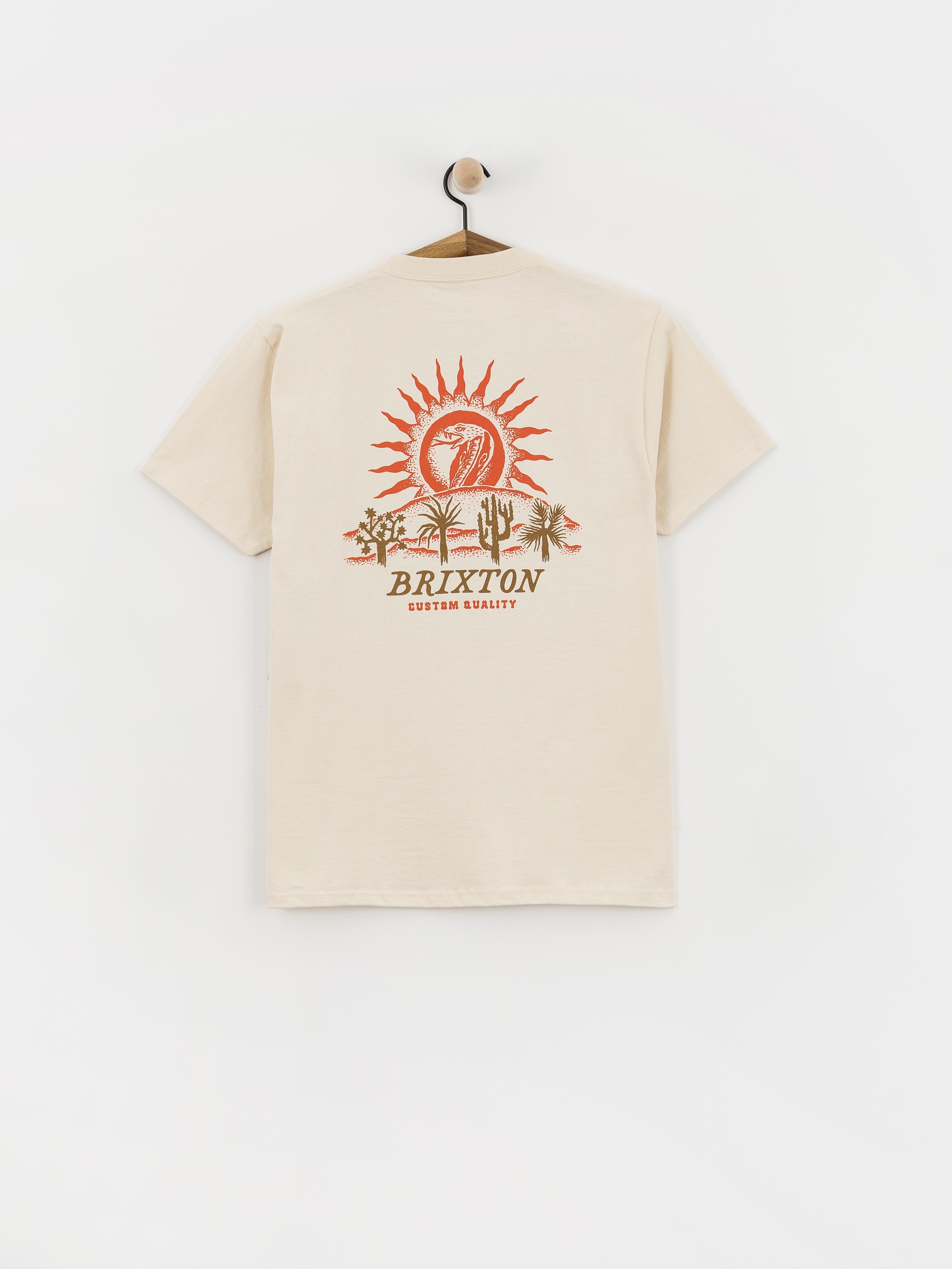 Brixton Dark Paradise Std T-Shirt (cream)