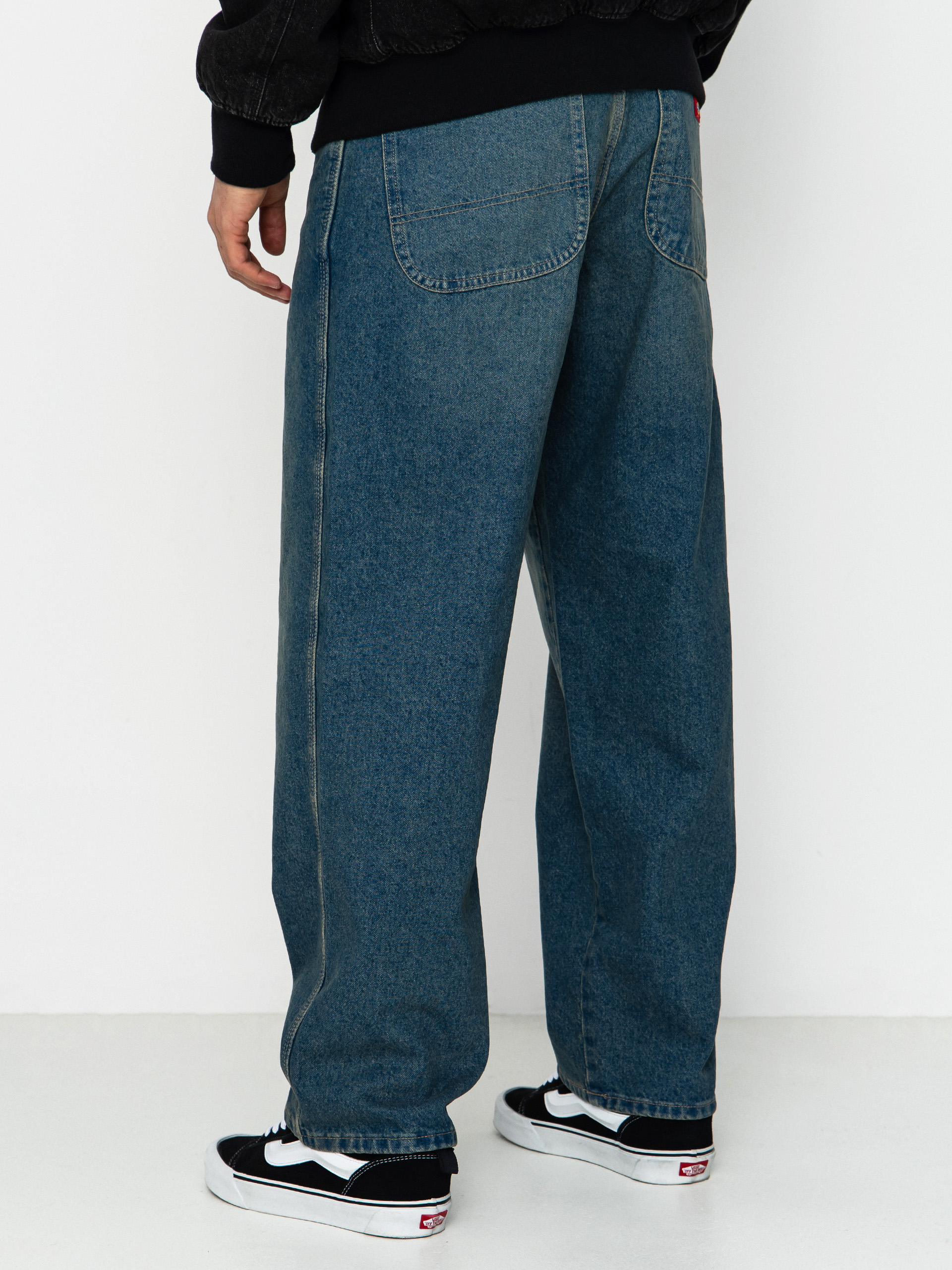 Dickies 958 Baggy Tapered Work Pants - blue, green (khaki tinted blue)