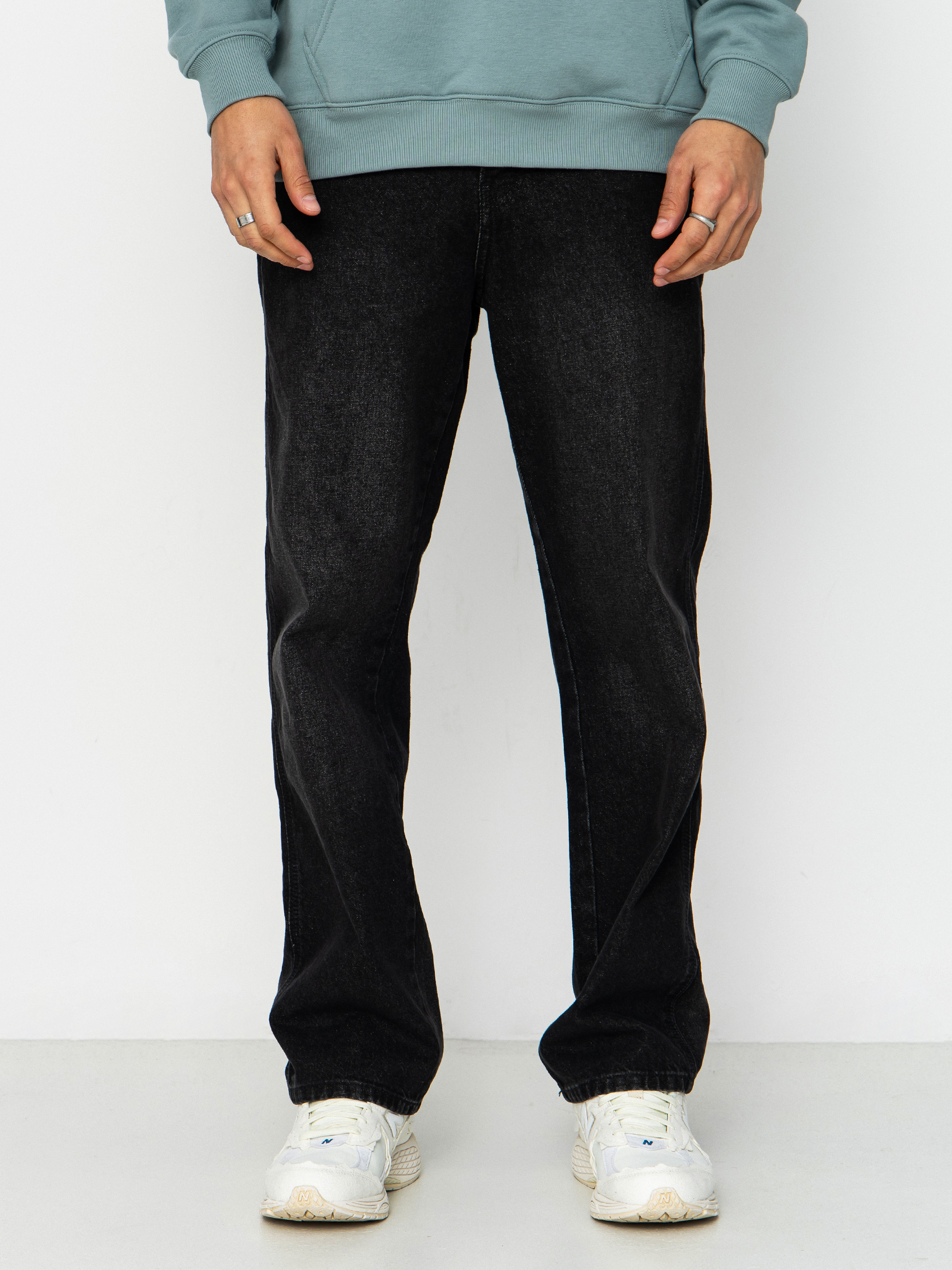 Dickies 954 Relaxed Straight Work Pants - black (black wash faded)