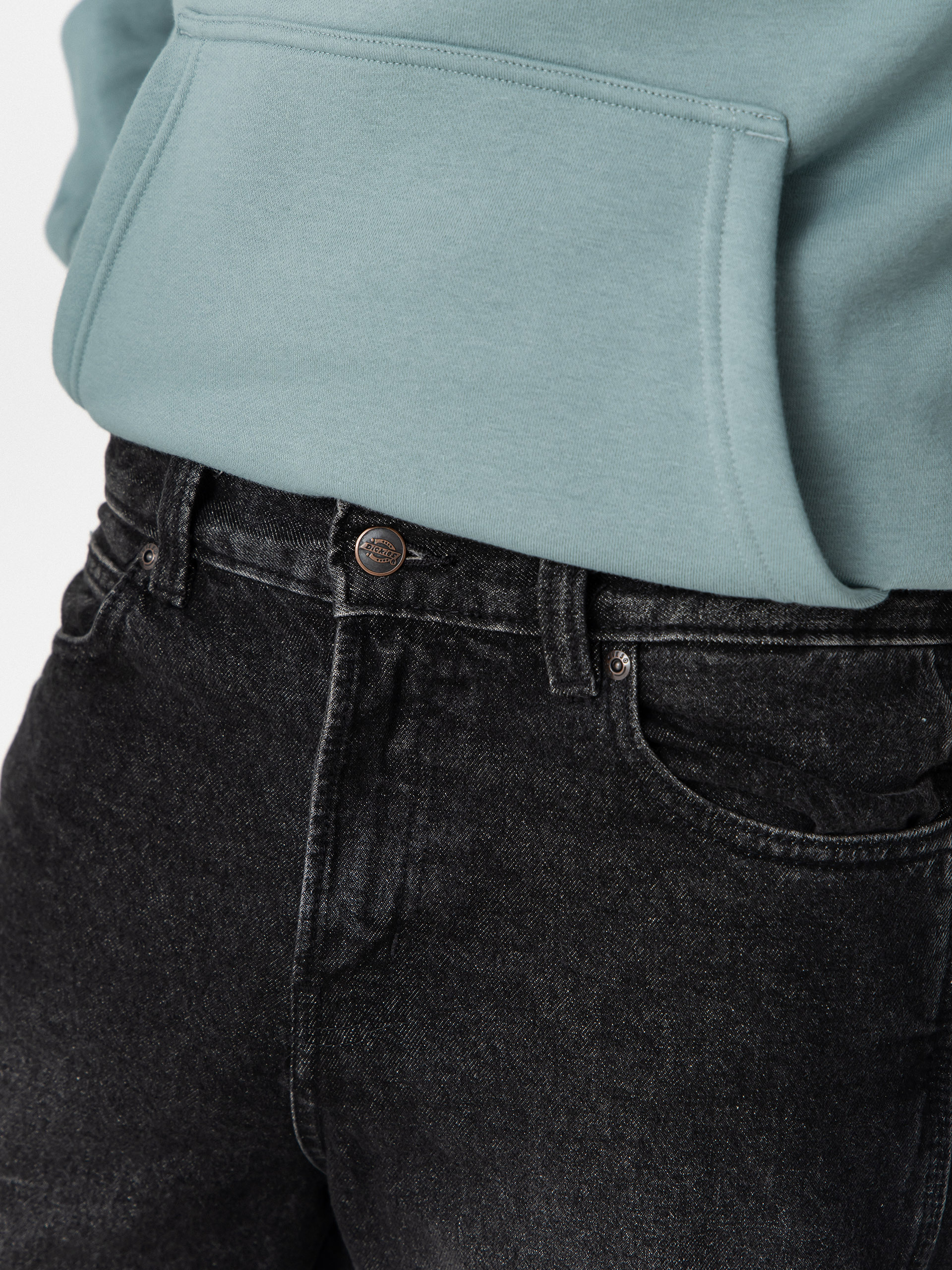 Dickies 954 Relaxed Straight Work Pants (black wash faded)