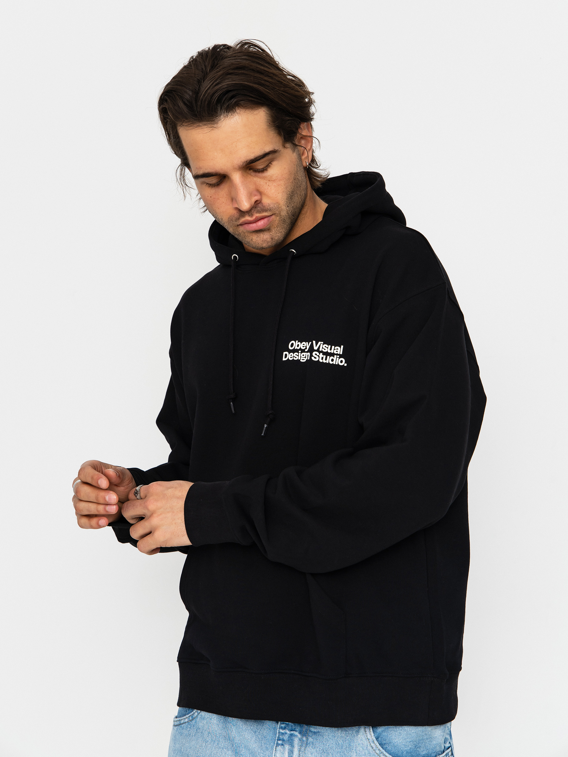 OBEY Visual Design Studio HD Hoodie (black)