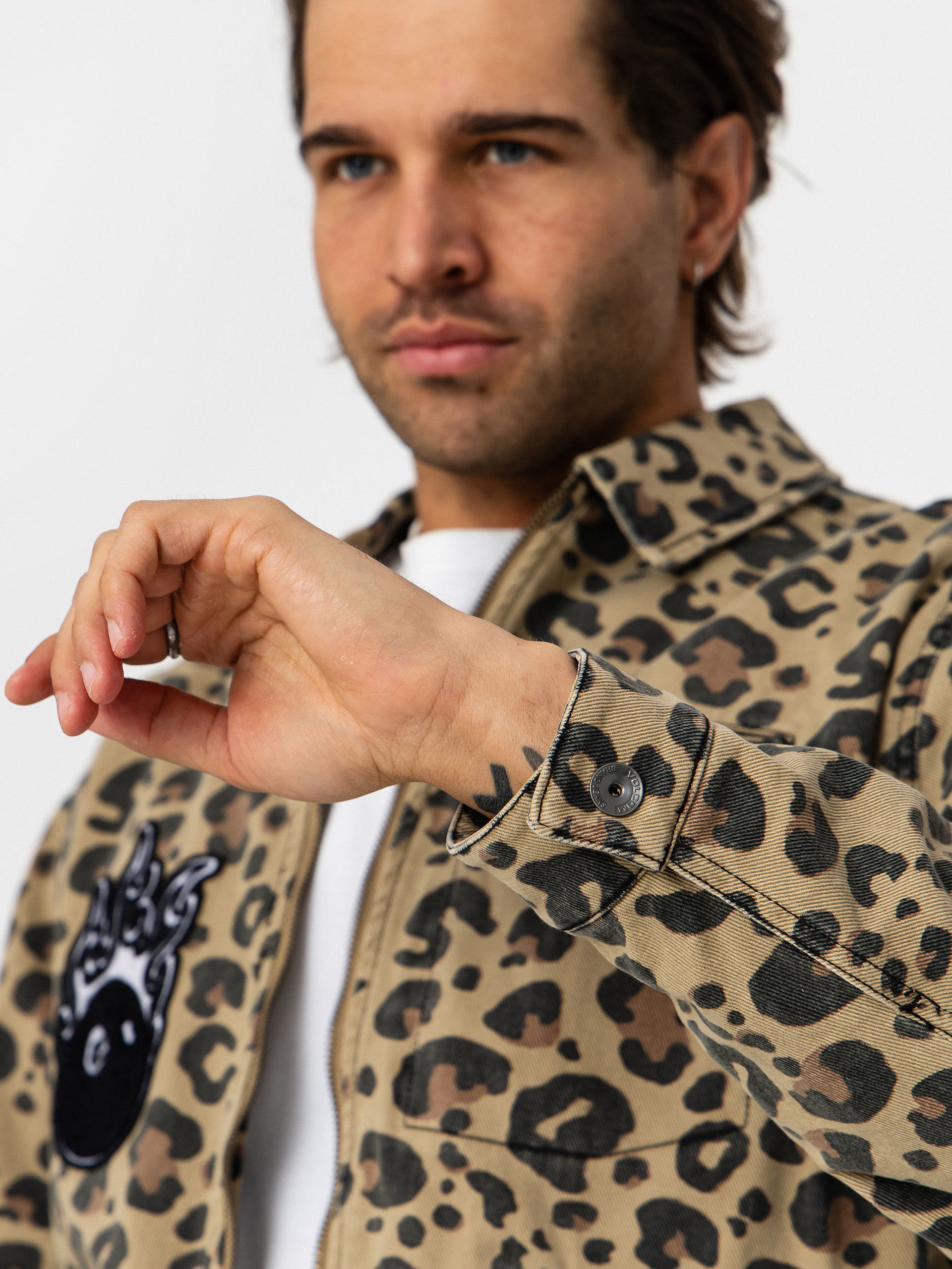 Volcom Fa Seth Conboy Jacke (cheetah)