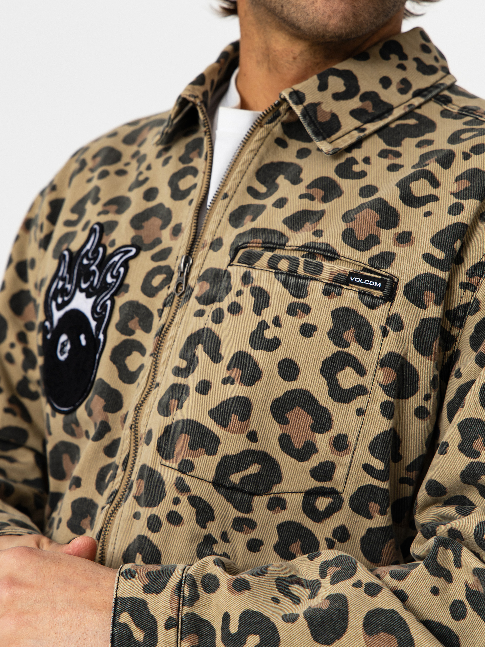 Volcom Fa Seth Conboy Jacket (cheetah)