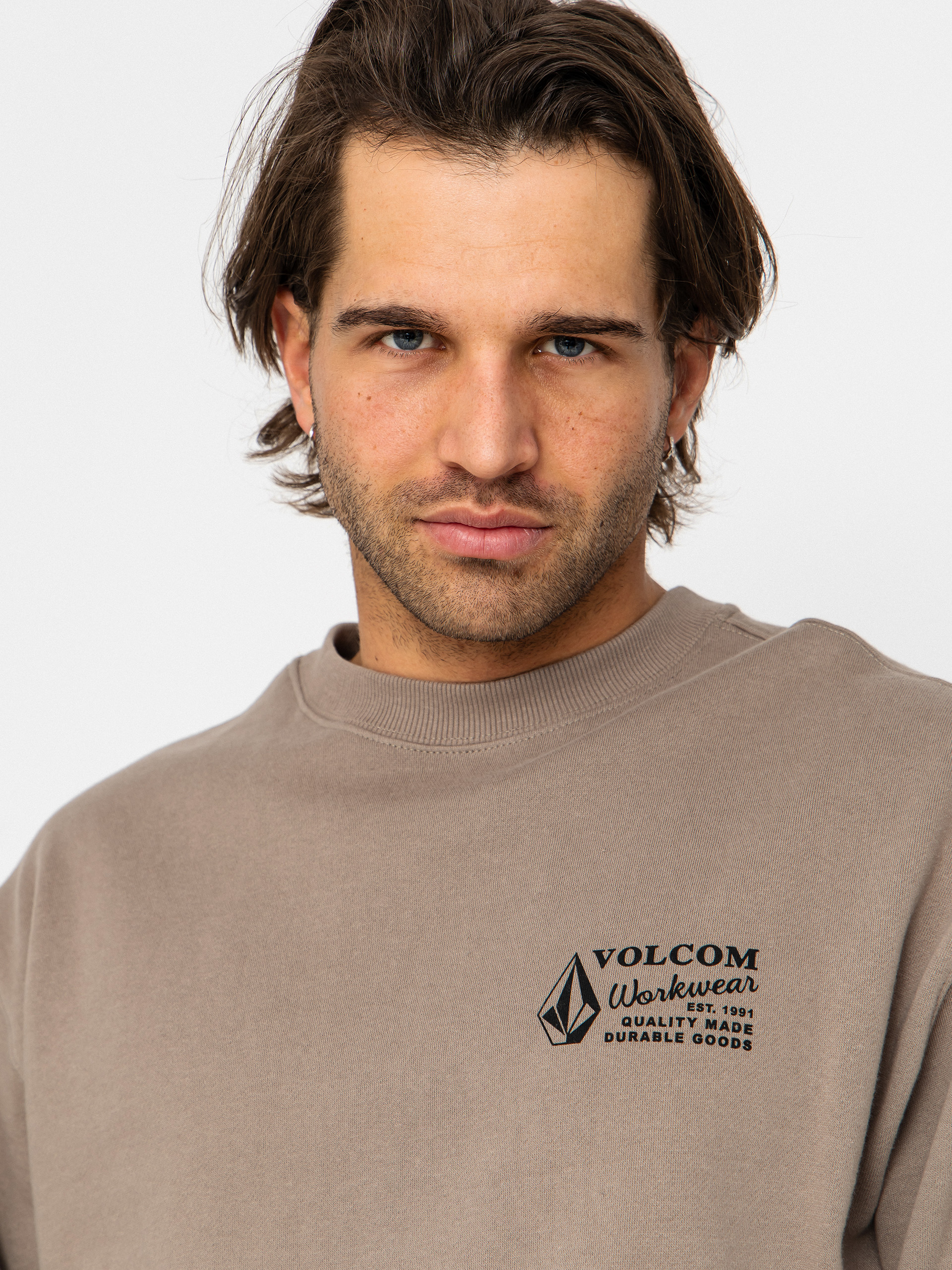Volcom Workwear Crew Sweatshirt (brindle)