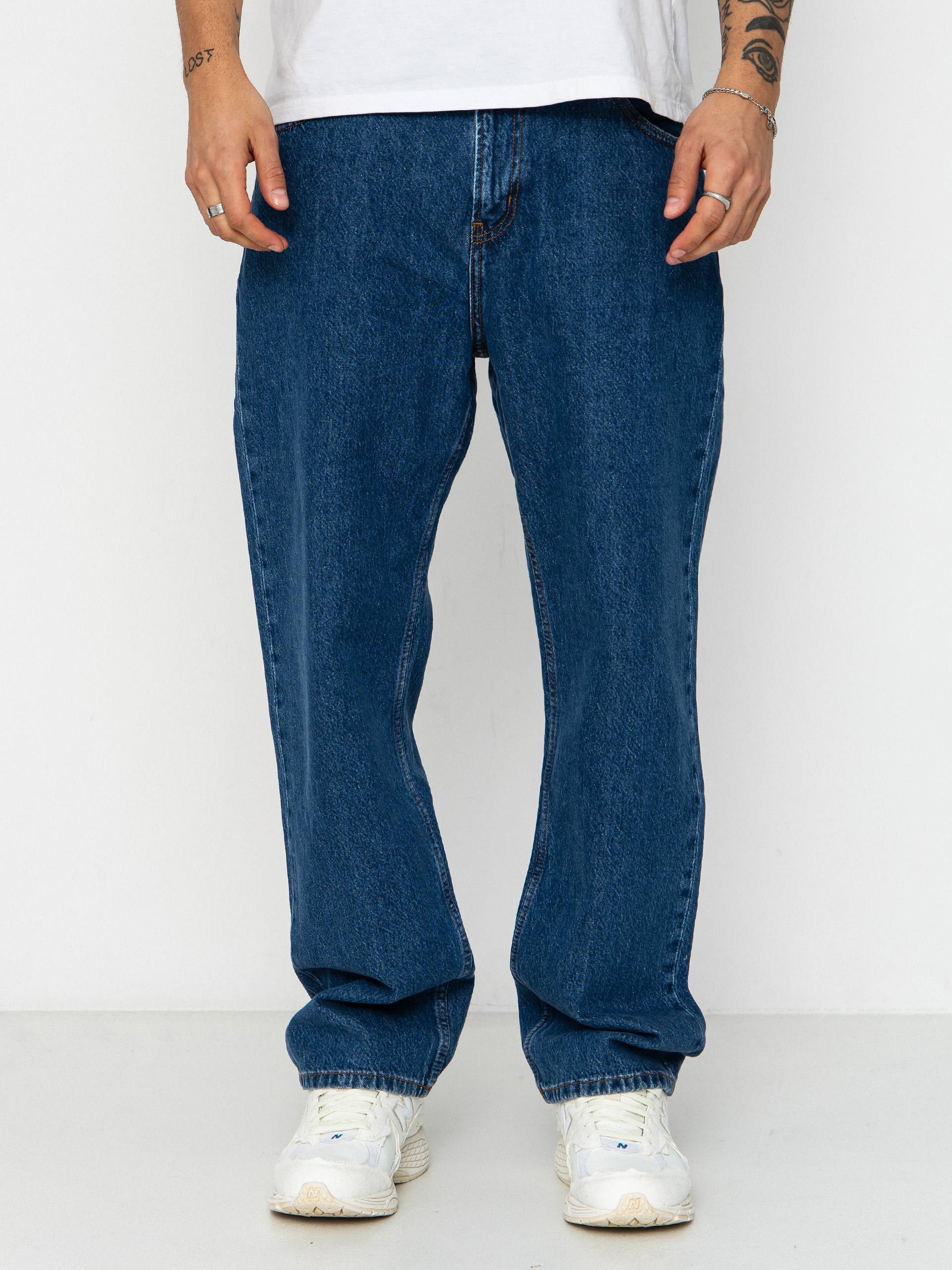 DC Baggy Denim Pants - blue (stone indigo)