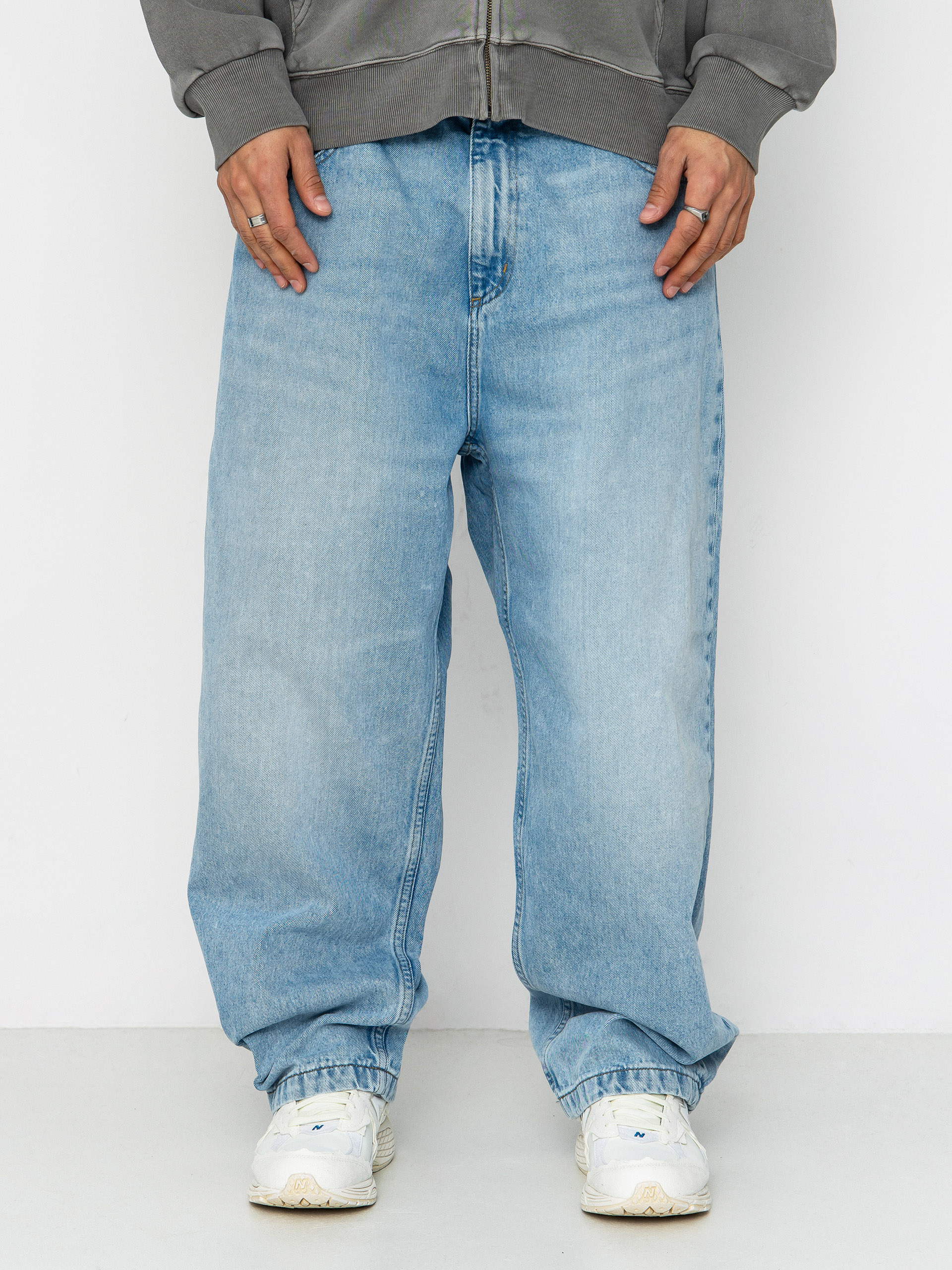Carhartt WIP Brandon Pants (blue heavy worn bleached)