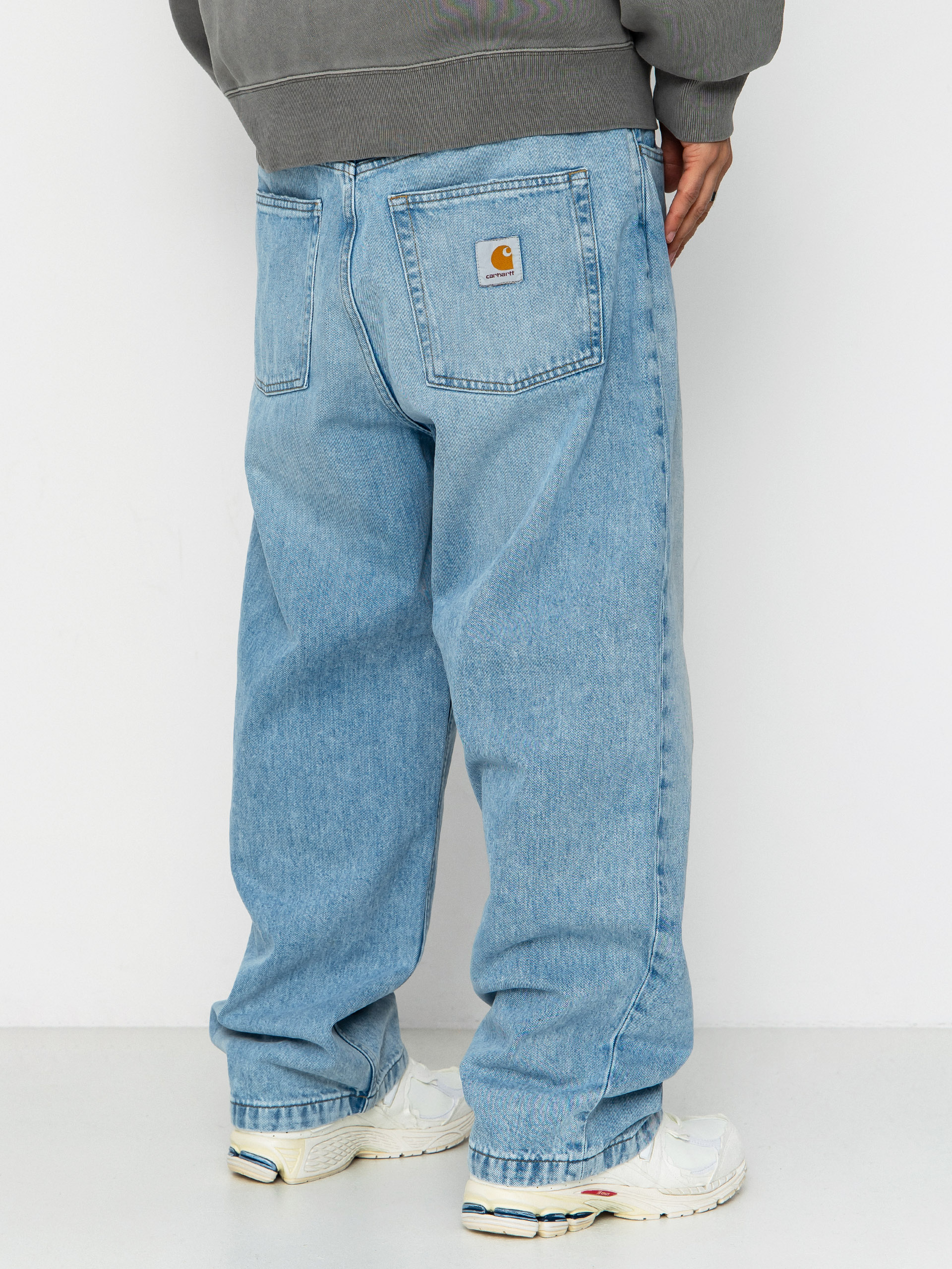 Carhartt WIP Brandon Pants (blue heavy worn bleached)