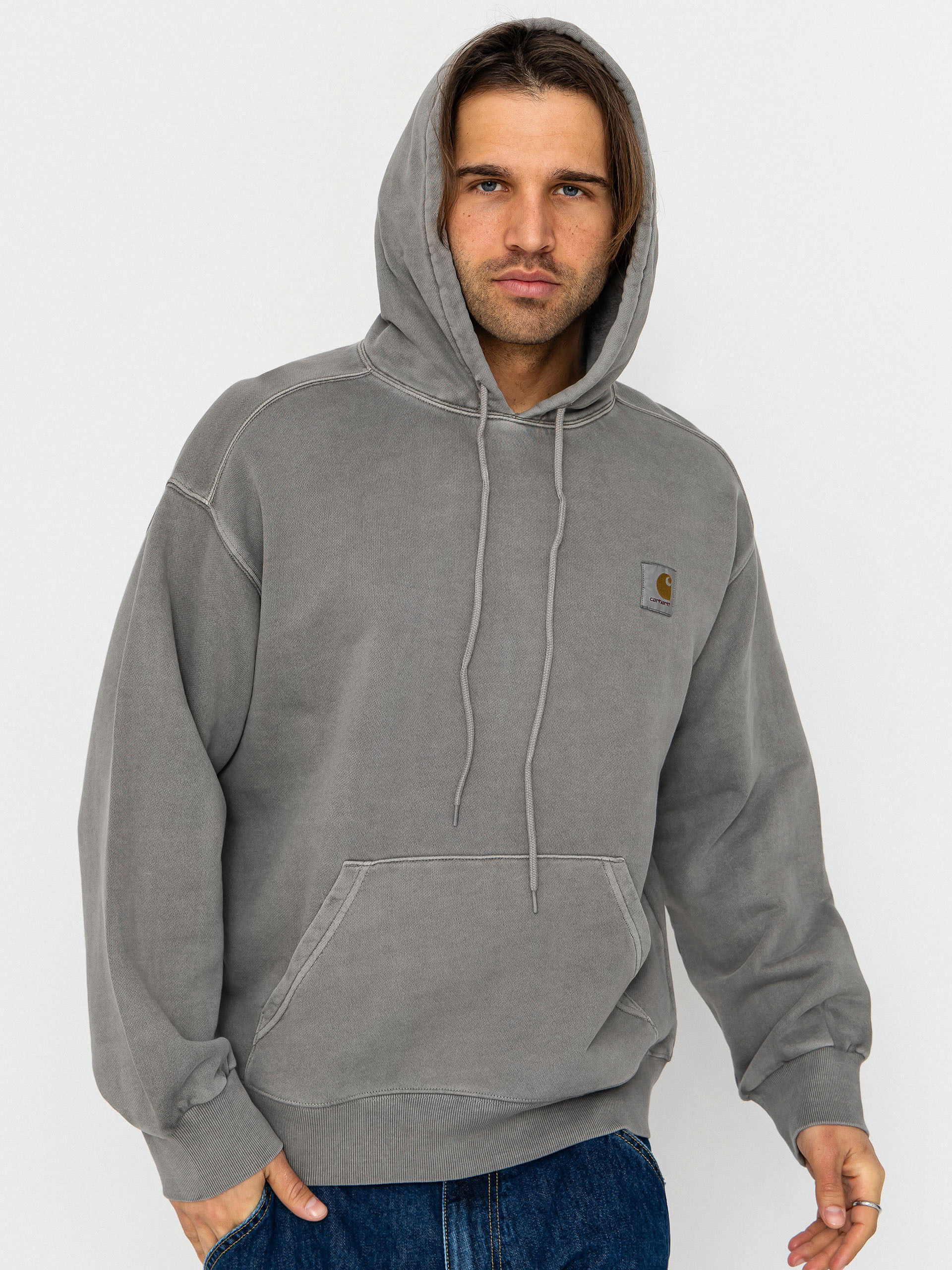 Carhartt WIP Nelson HD Hoodie - grey (yosemite)