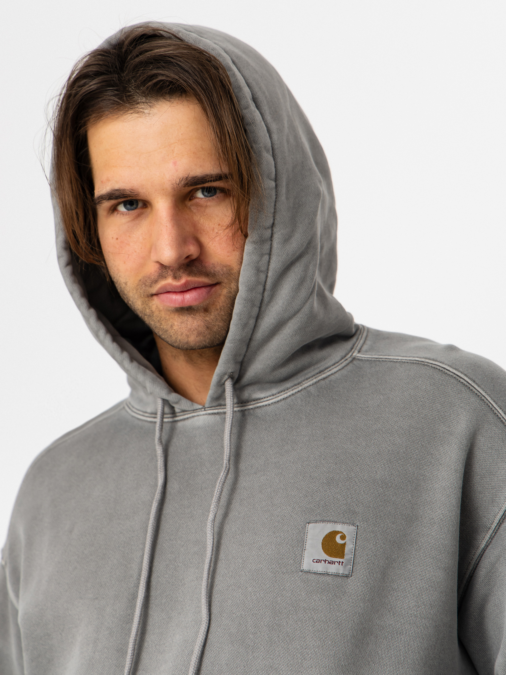 Carhartt WIP Nelson HD Hoodie - grey (yosemite)