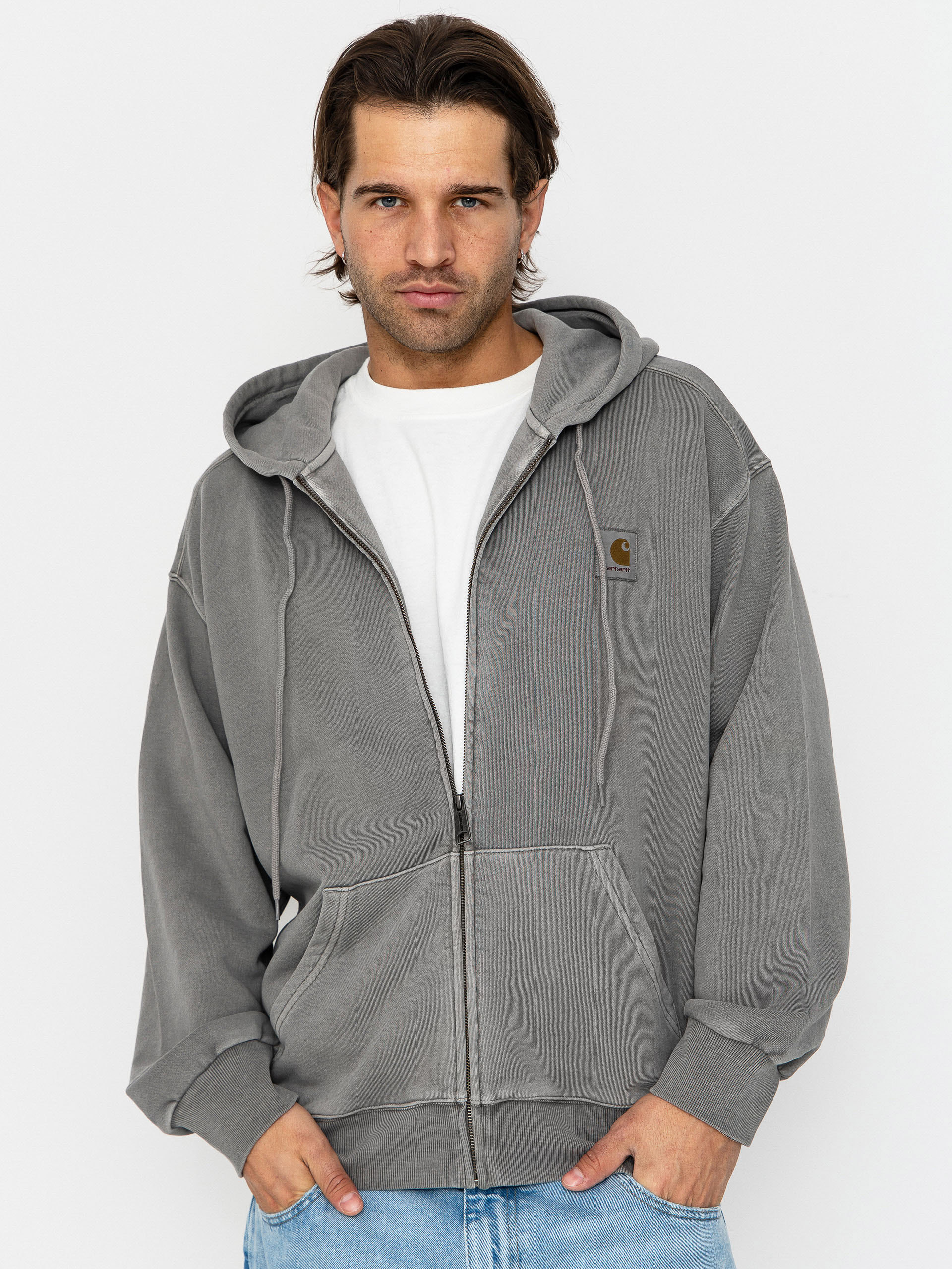 Carhartt WIP Nelson ZHD Hoodie - green (park)