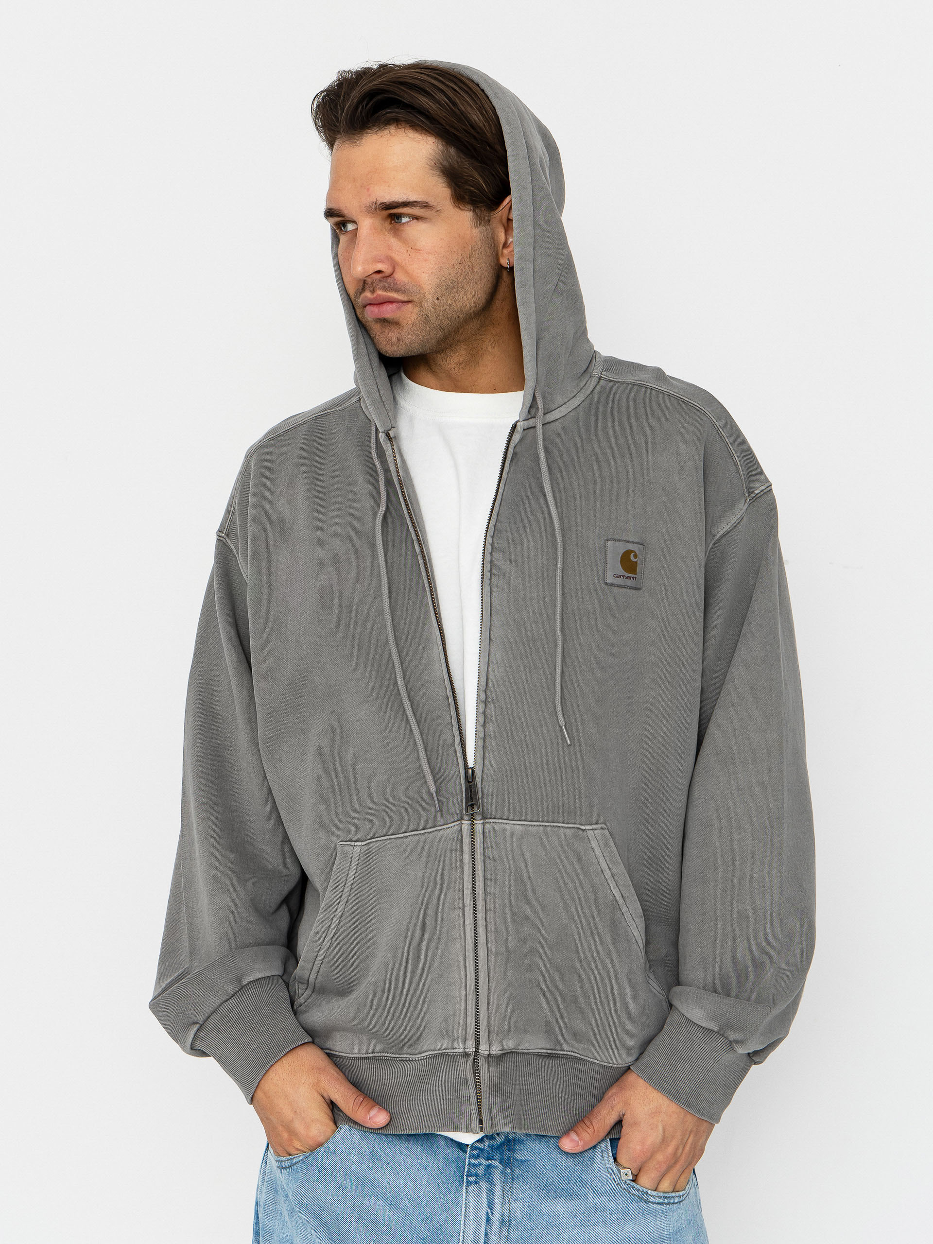 Carhartt WIP Nelson ZHD Hoodie - grey (yosemite)