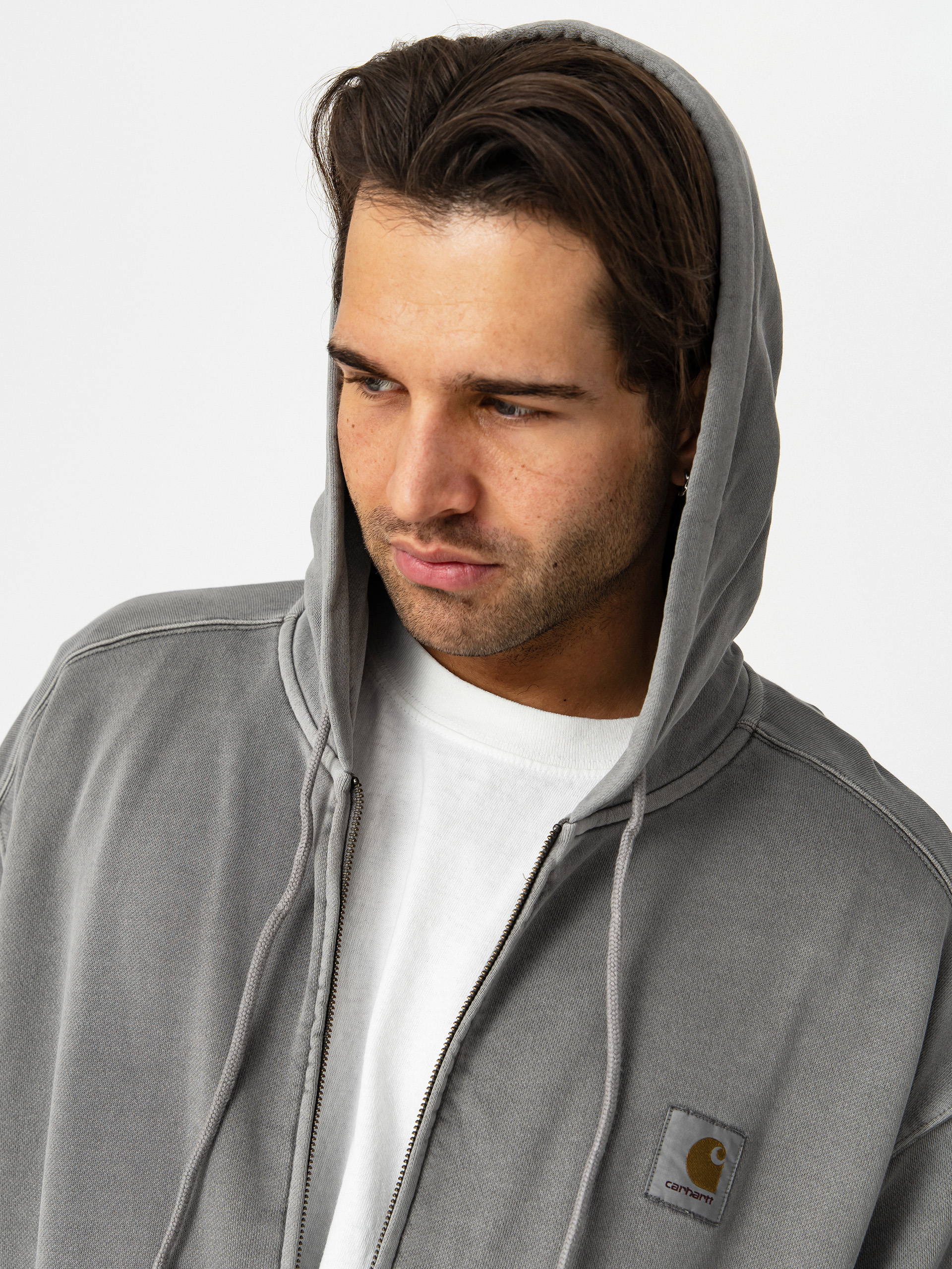 Carhartt WIP Nelson ZHD Hoodie - grey (yosemite)