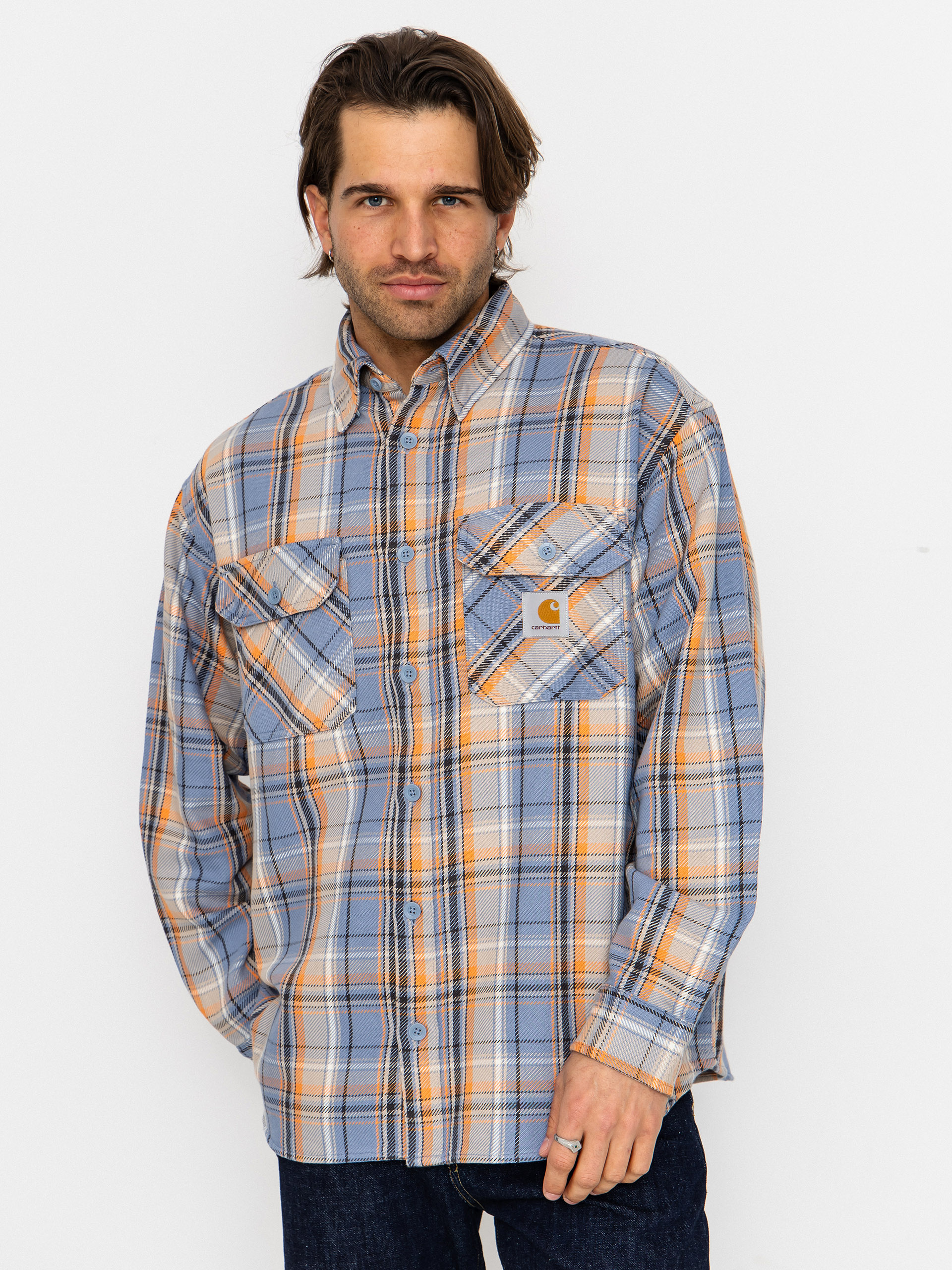 Carhartt WIP Tunick Shirt (tunick check/gentle blue)