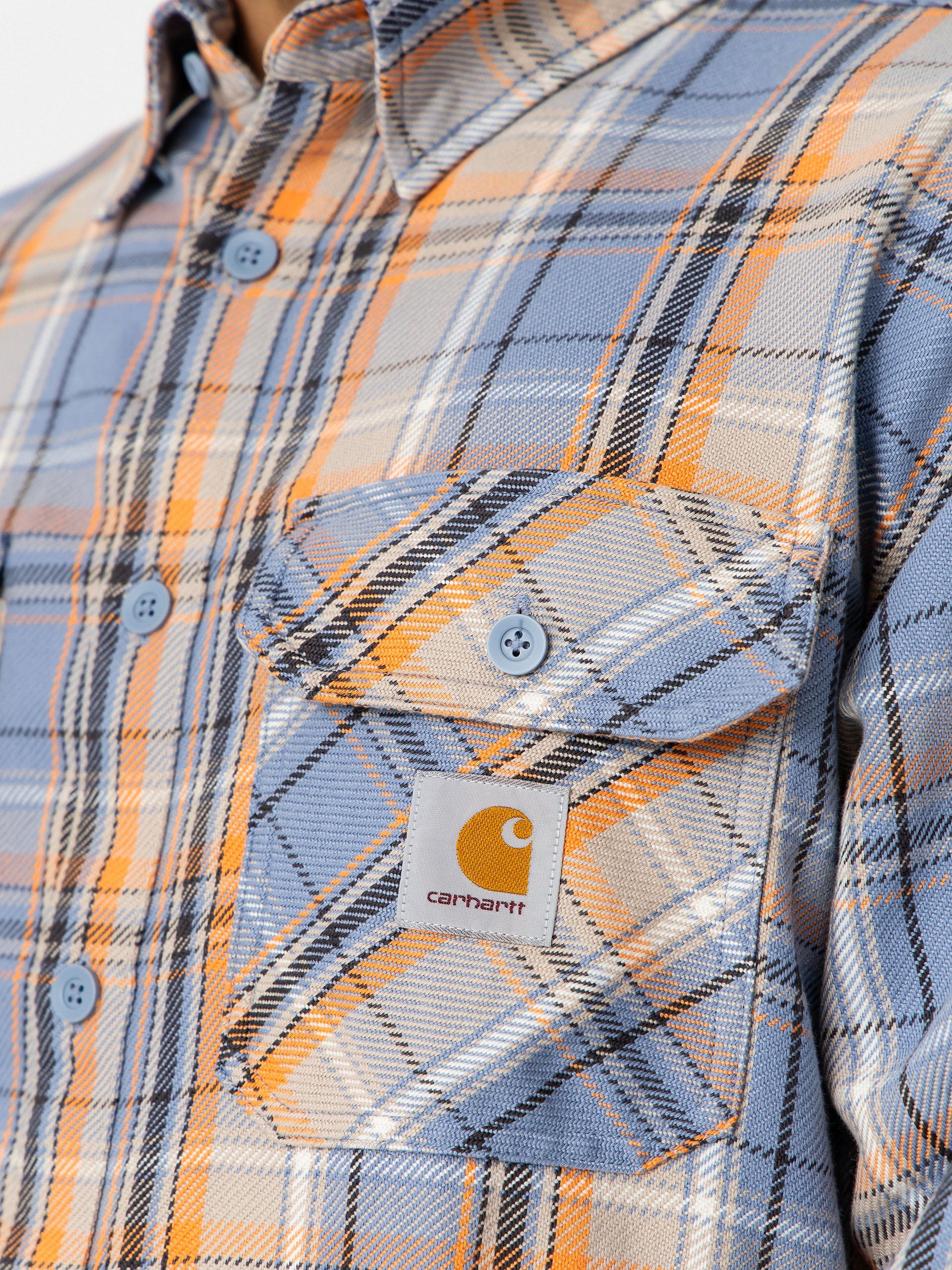 Carhartt WIP Tunick Shirt (tunick check/gentle blue)