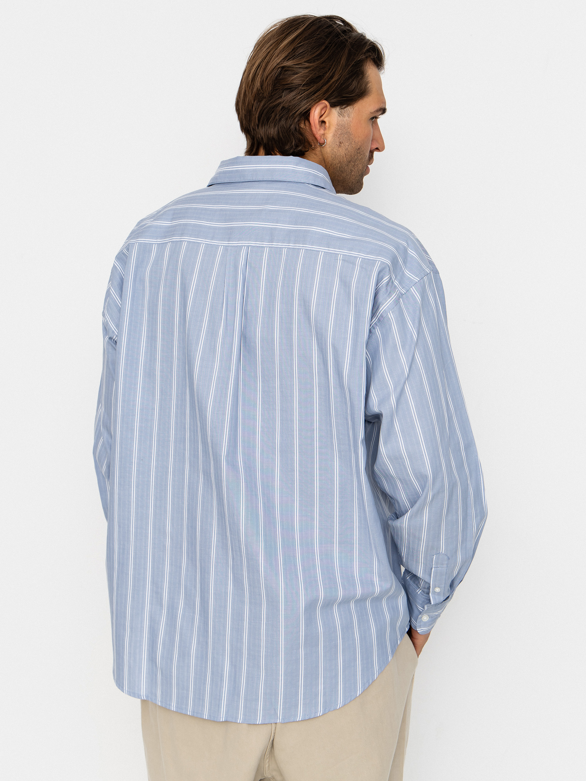 Carhartt WIP Beale Hemd (beale stripe/gentle blue/white)