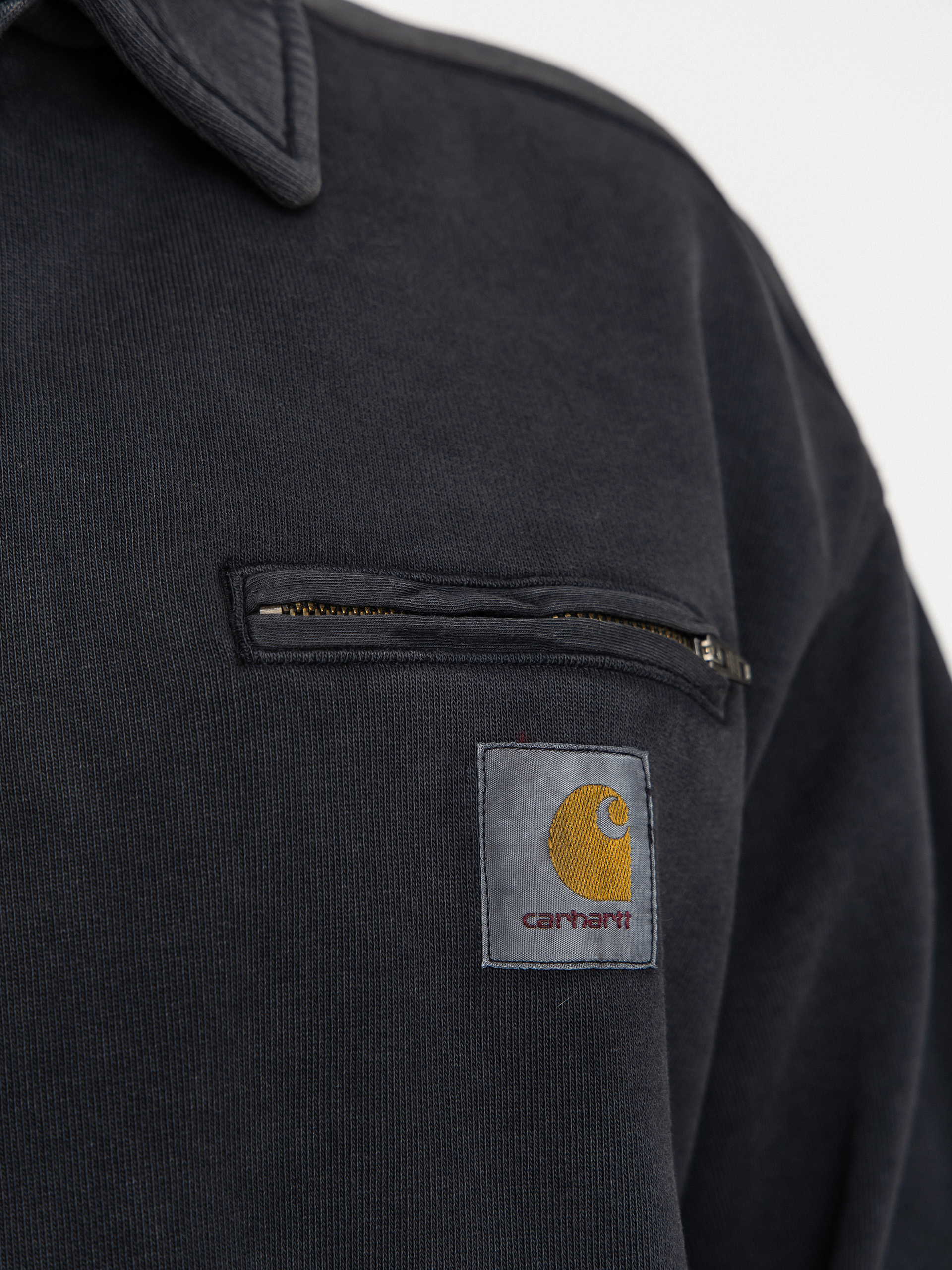 Carhartt WIP Half Zip Detroit Sweatshirt (black)