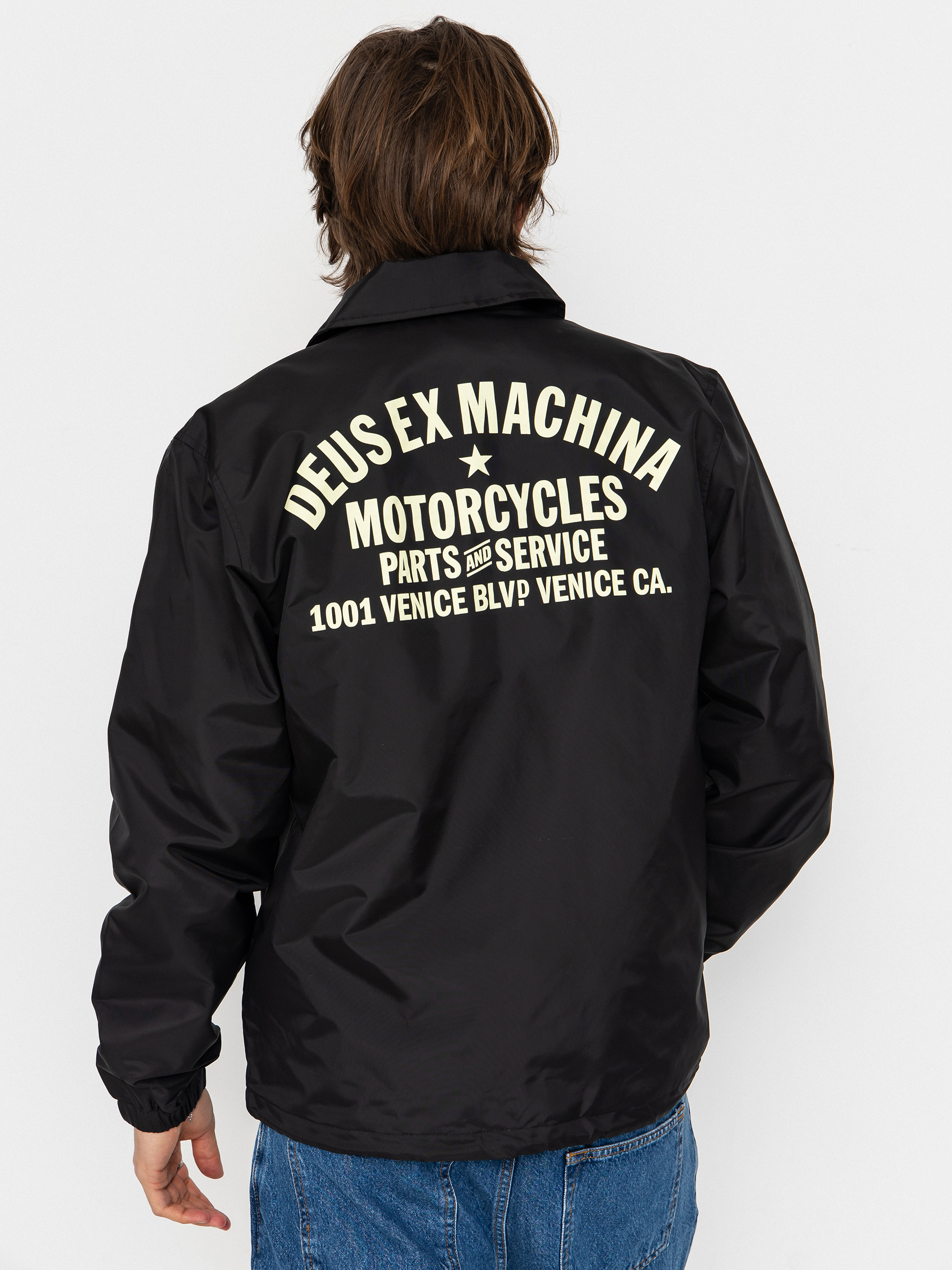 Deus Ex Machina Venice Coach Jacke (black)