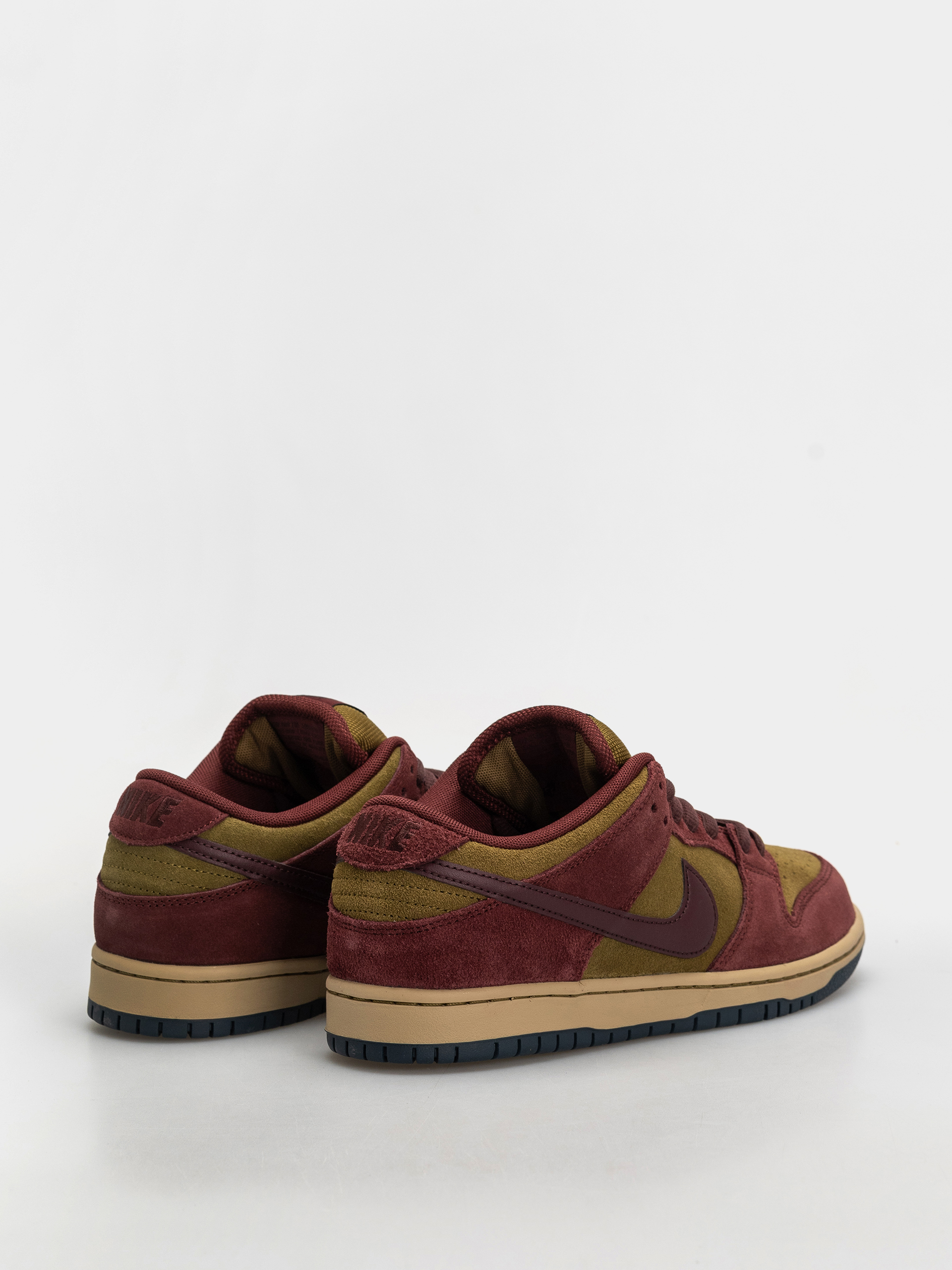 Nike SB Dunk Low Pro Schuhe (dark team red/burgundy crush olive flak)