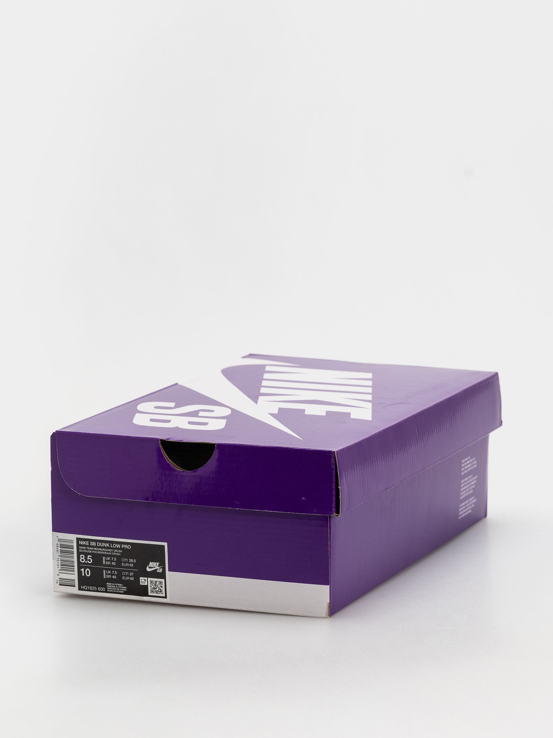 Nike SB Dunk Low Pro Schuhe (dark team red/burgundy crush olive flak)