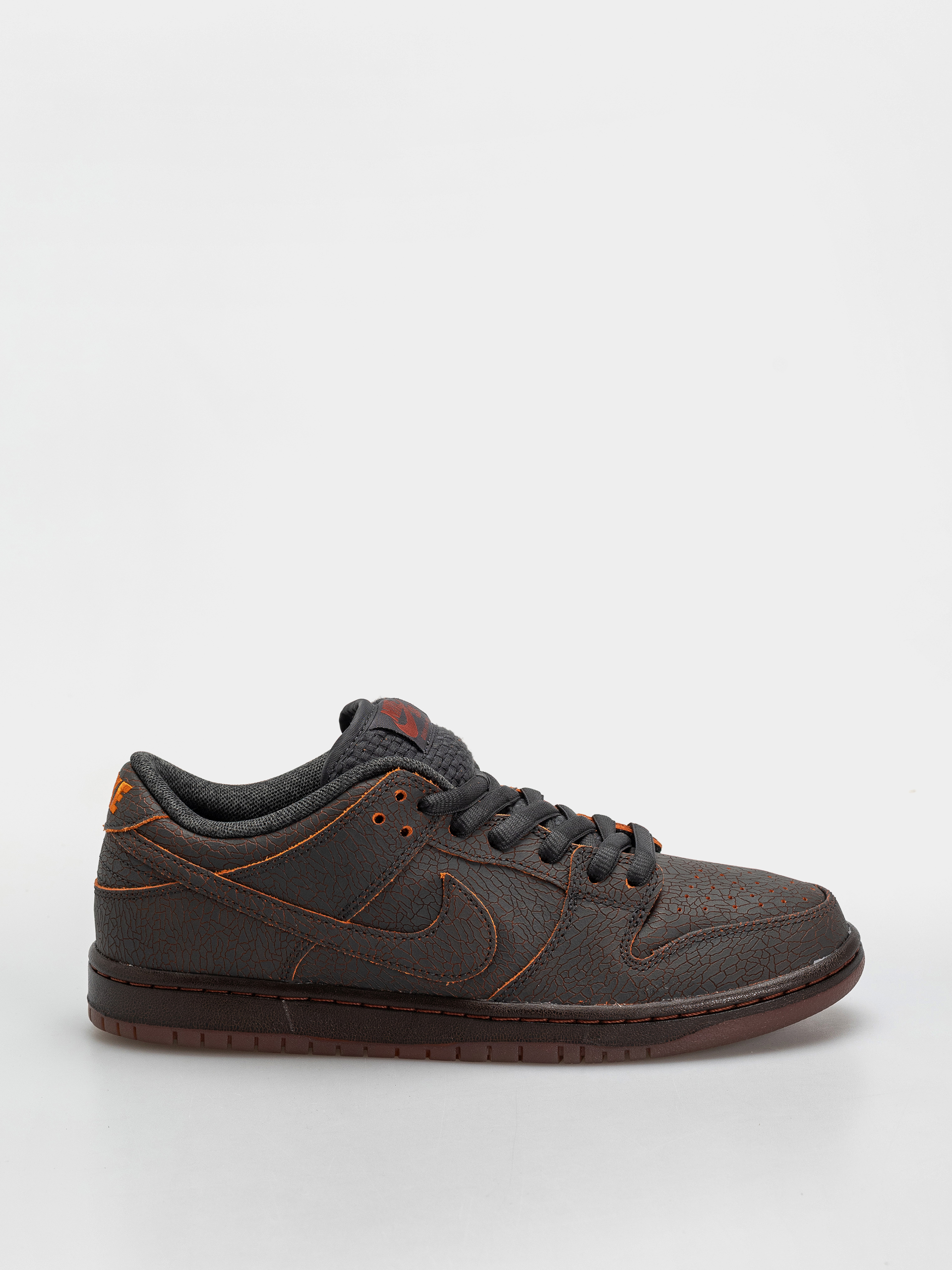 Nike SB Dunk Low Pro Prm Schuhe (dk smoke grey/campfire orange black)