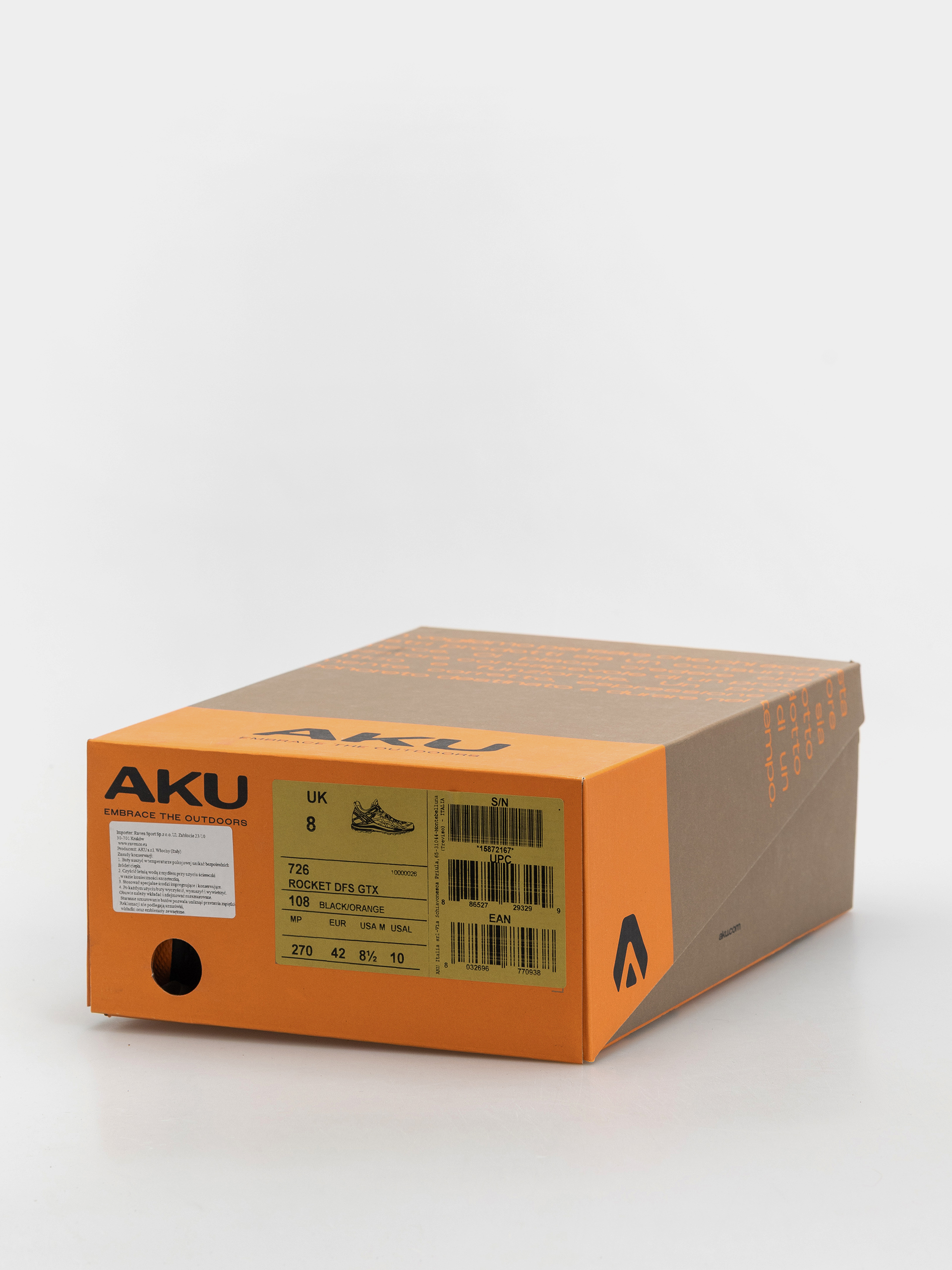 AKU Rocket DFS GTX Schuhe (black/orange)