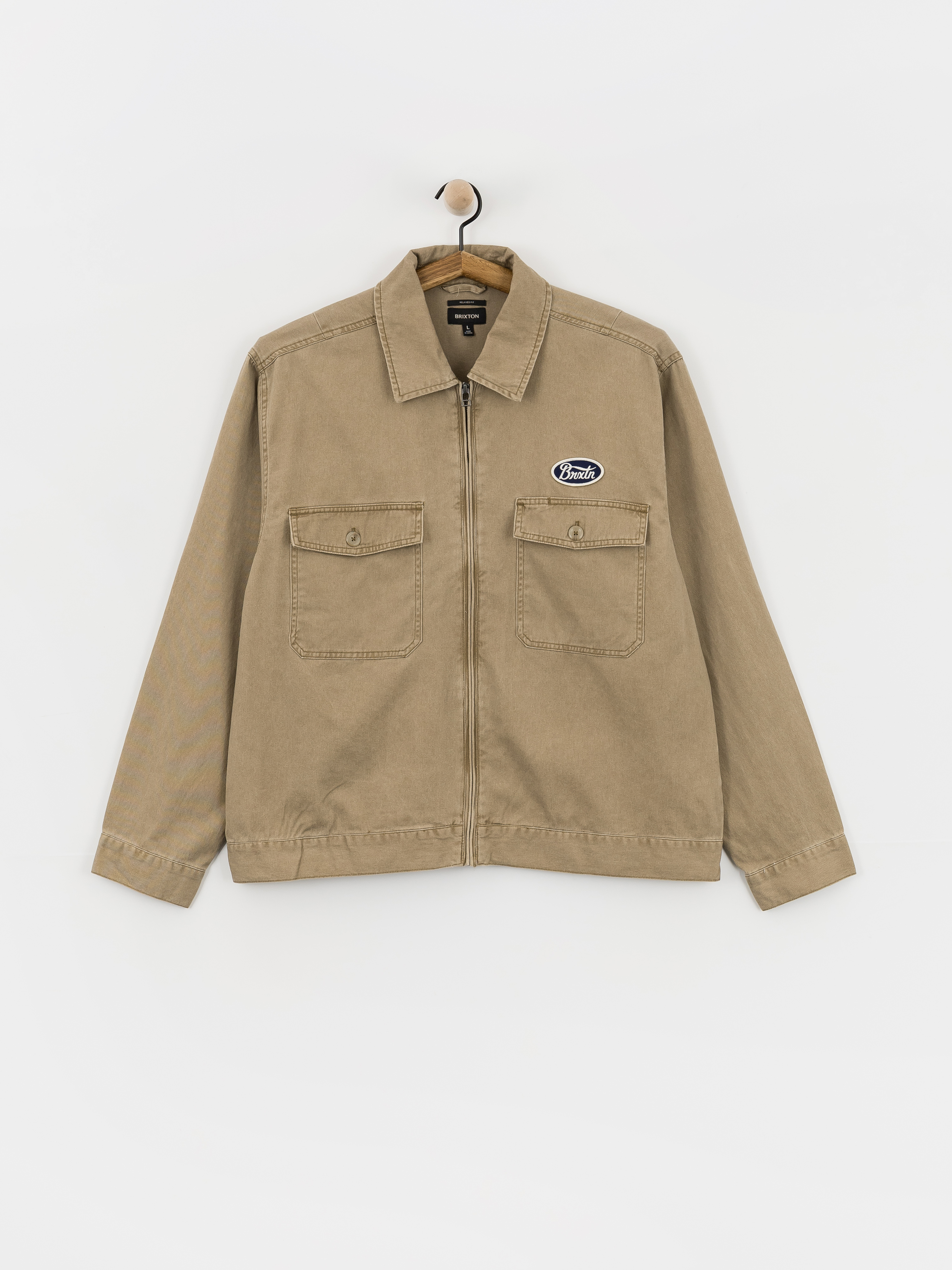 Brixton Trademark Lw Garage Jacke (washed khaki)