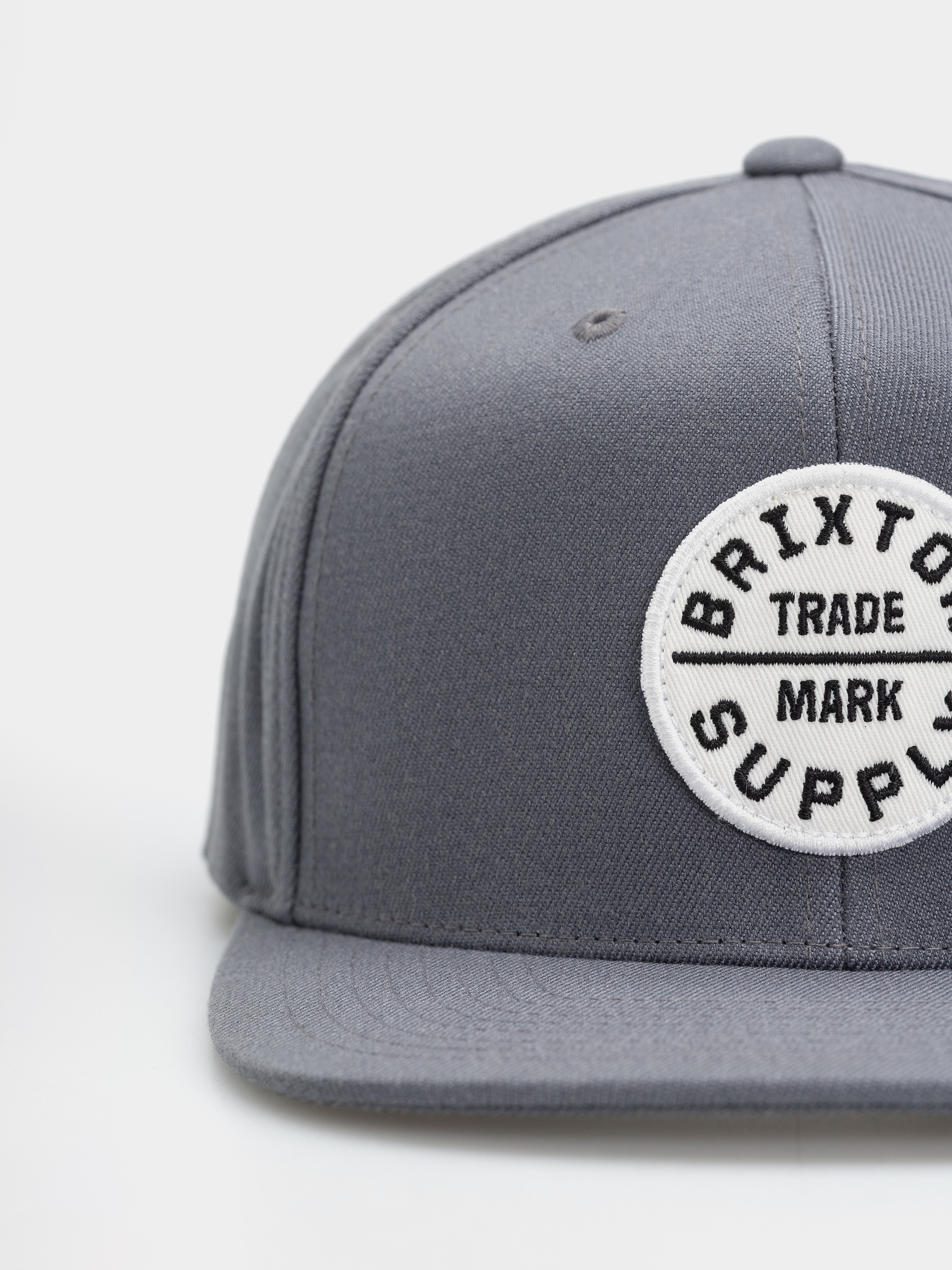 Brixton Oath Iii Snapback Cap (future grey)