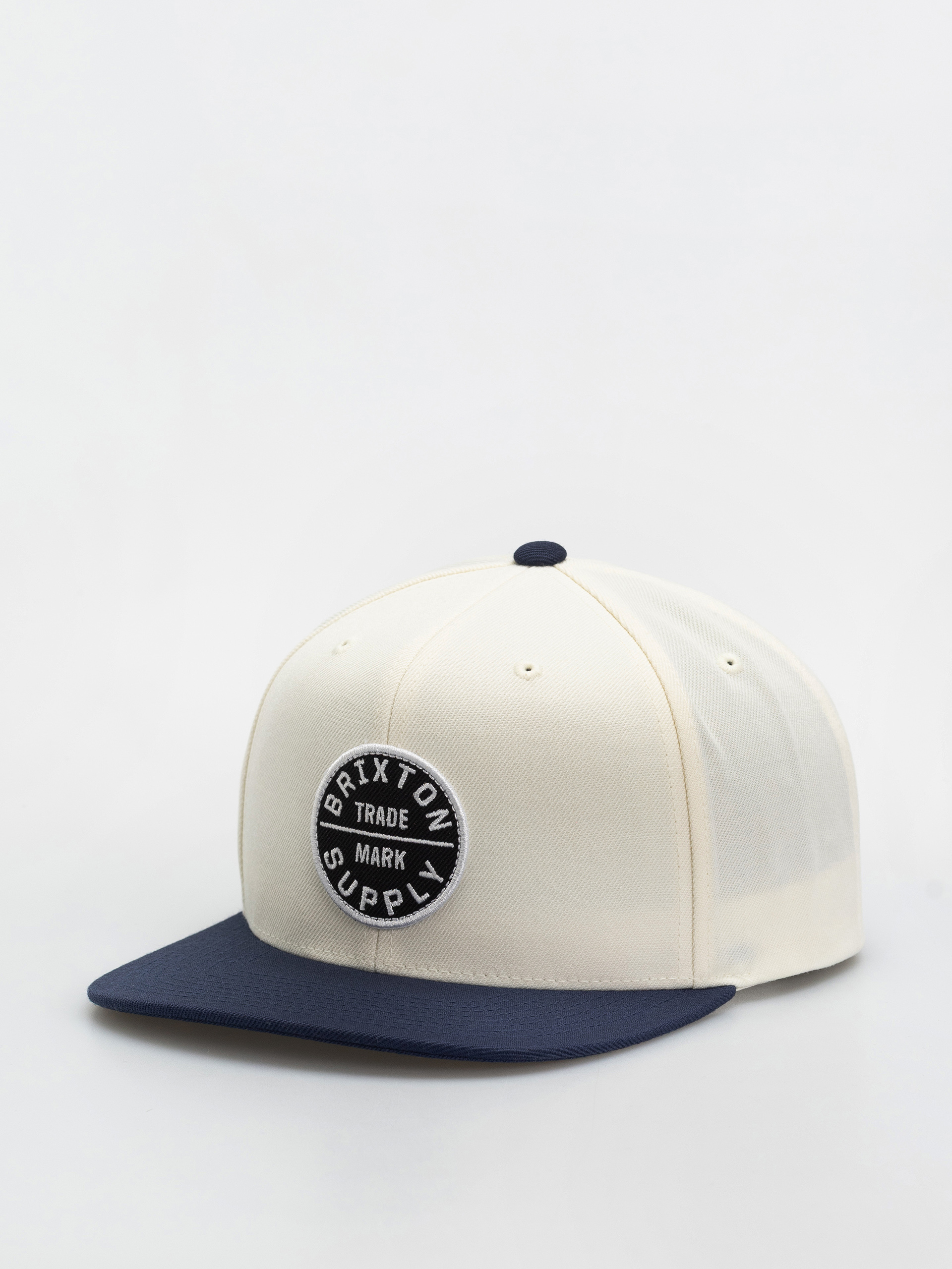 Brixton Crest C Mp Snapback Cap - white (off white/adrenaline rush)