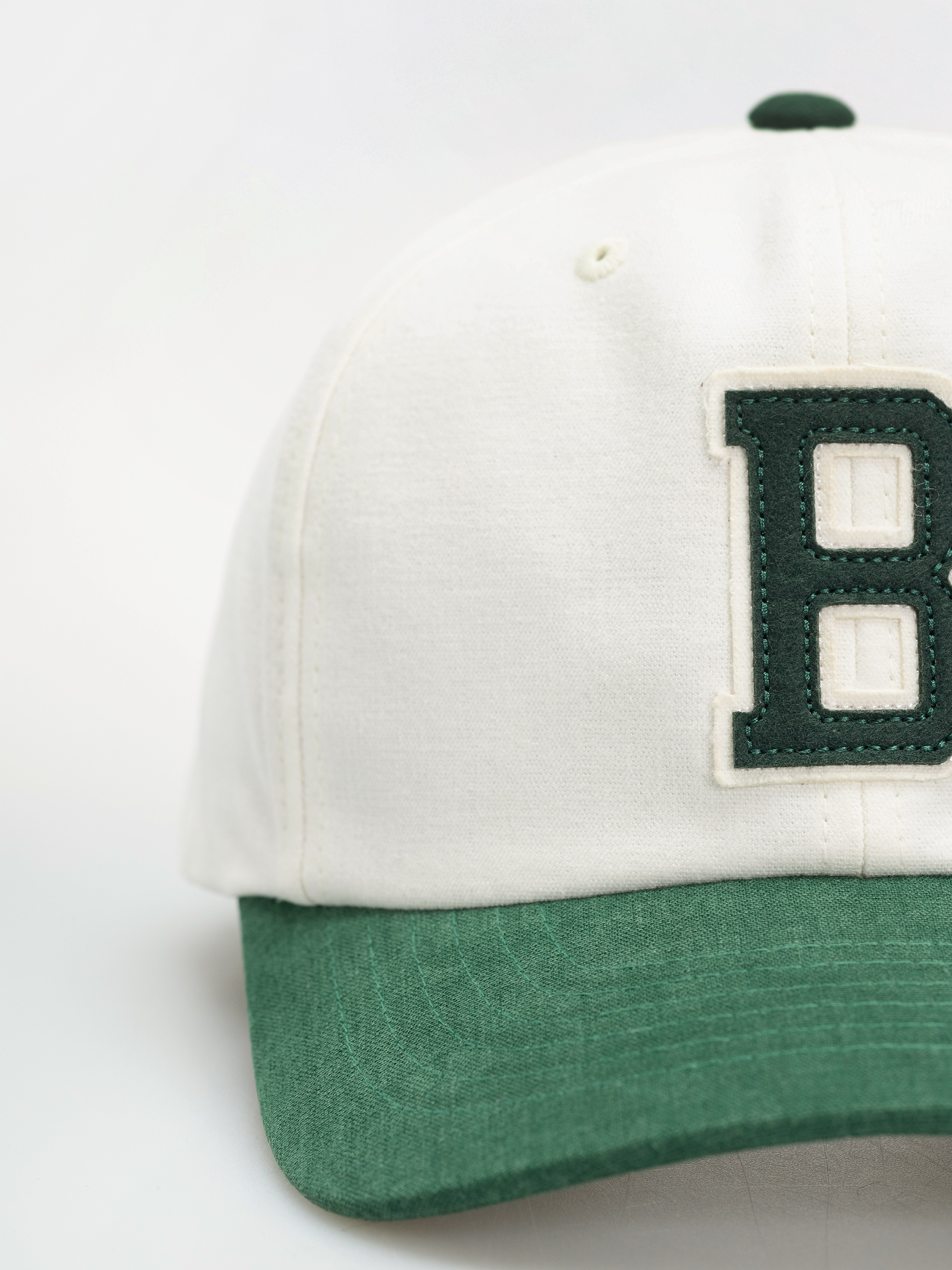 Brixton Big B Mp Adj Cap (off white/primal green)