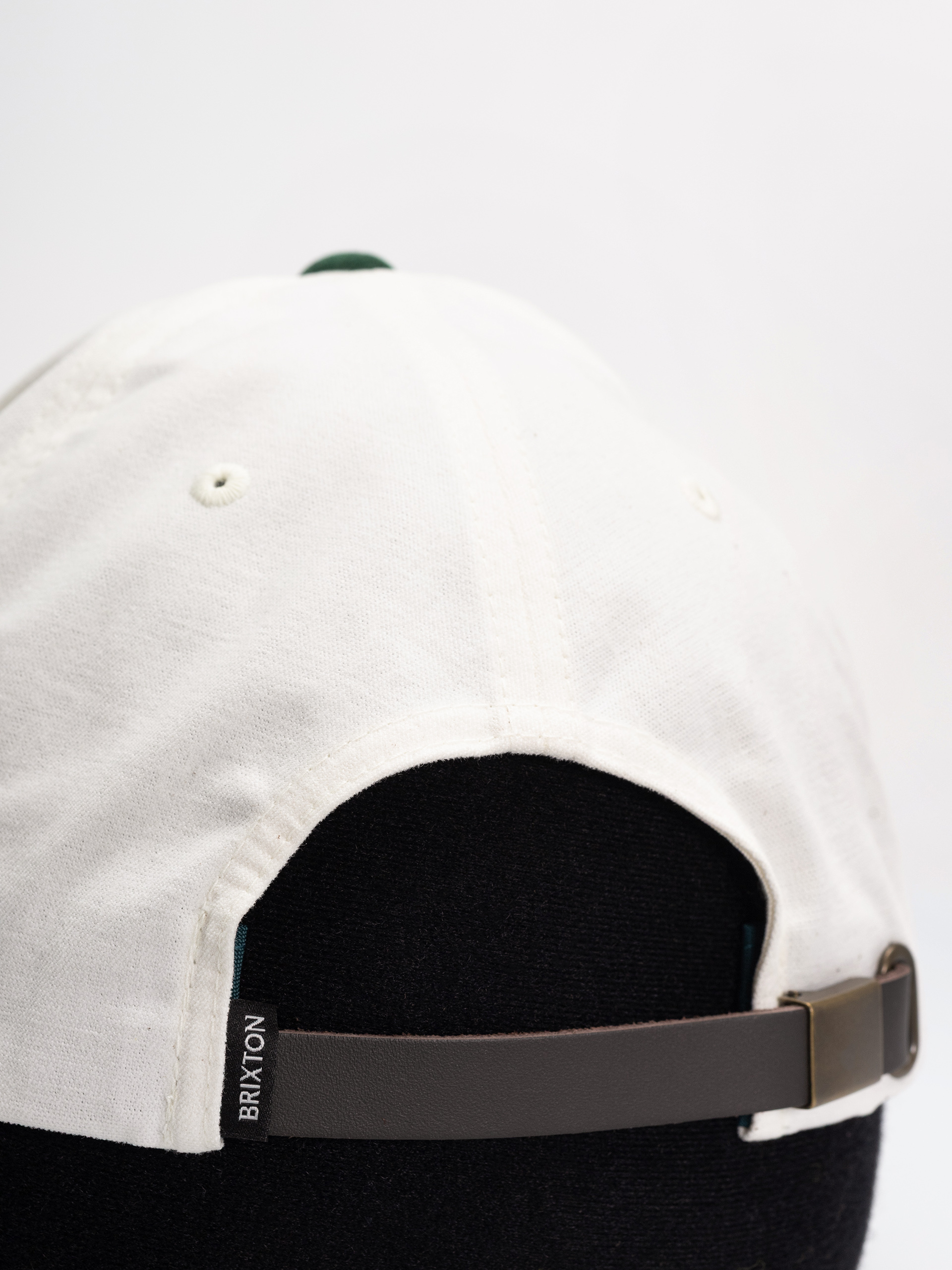 Brixton Big B Mp Adj Cap (off white/primal green)