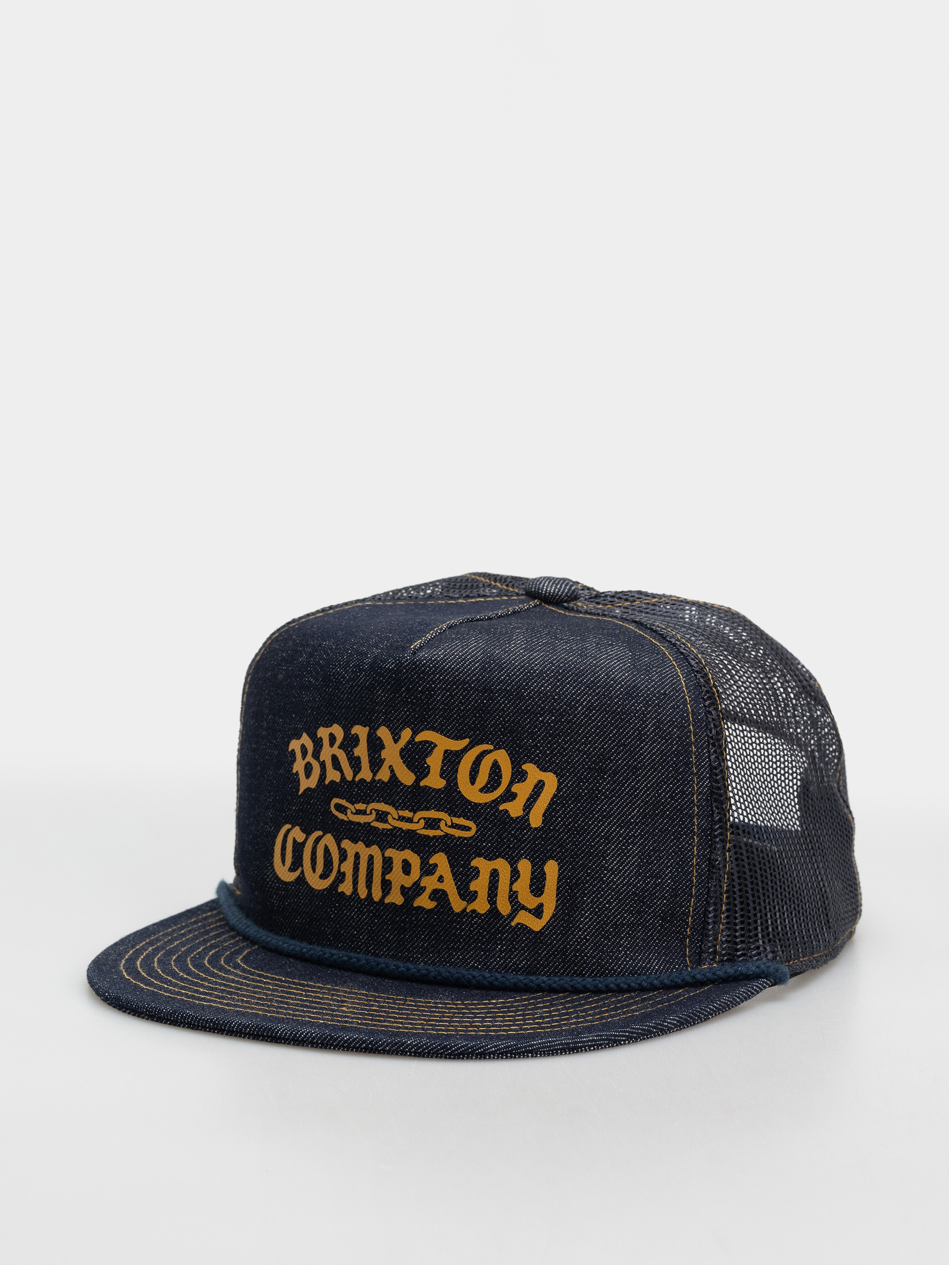 Brixton Chains Np Hp Trucker Cap (dark denim/navy)