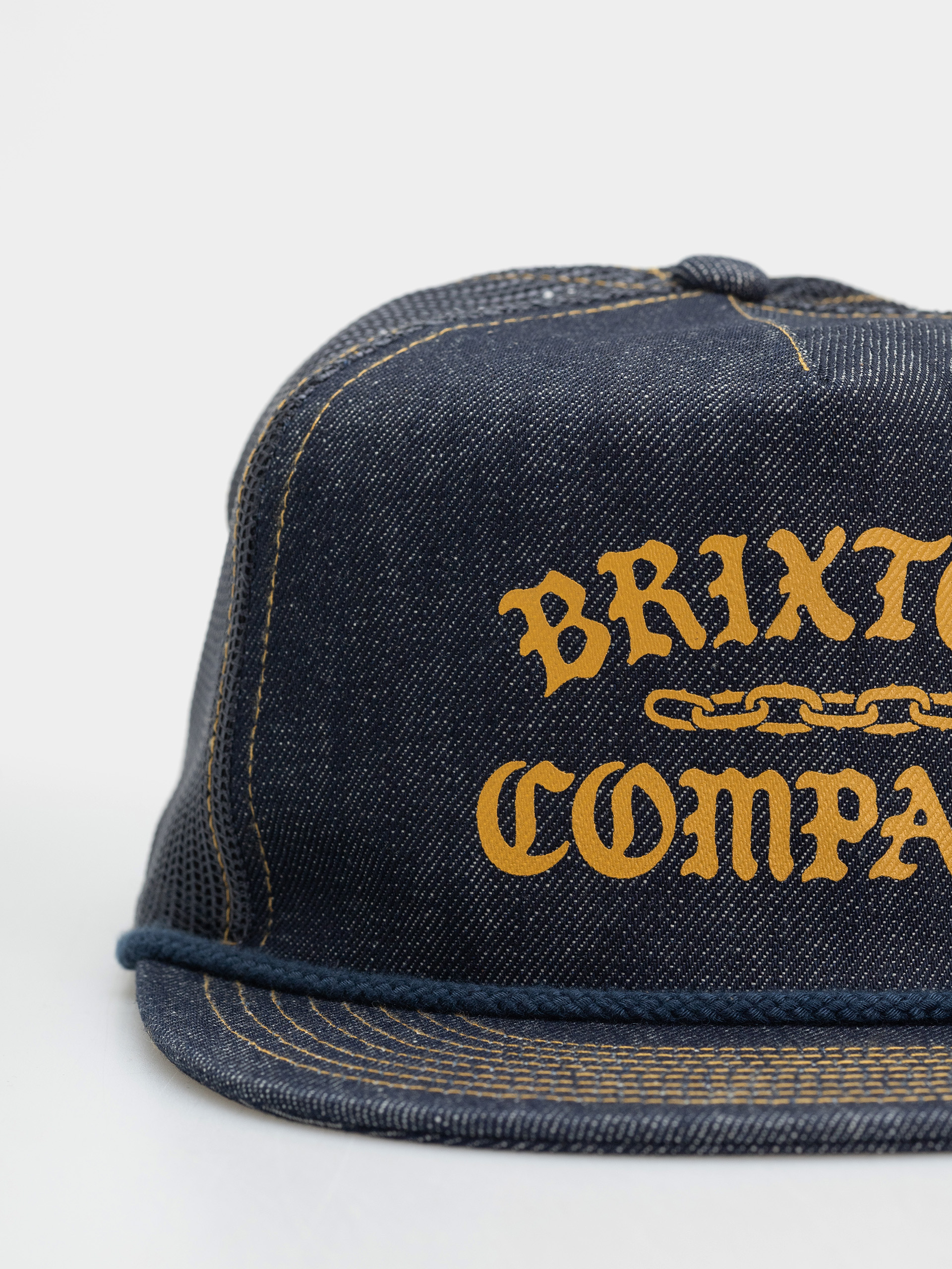 Brixton Chains Np Hp Trucker Cap (dark denim/navy)