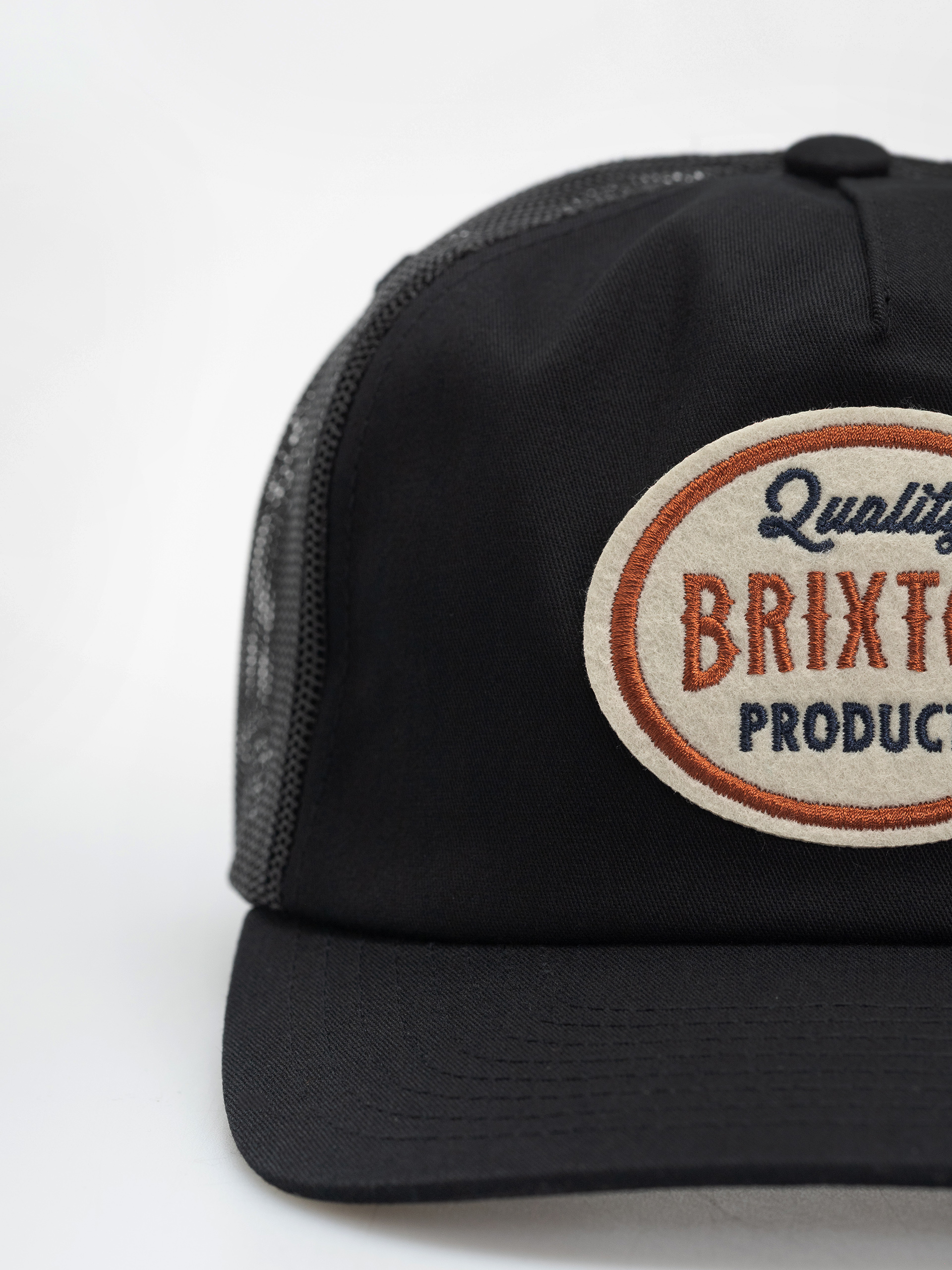 Brixton Henry Mp Trucker Cap (black/black)