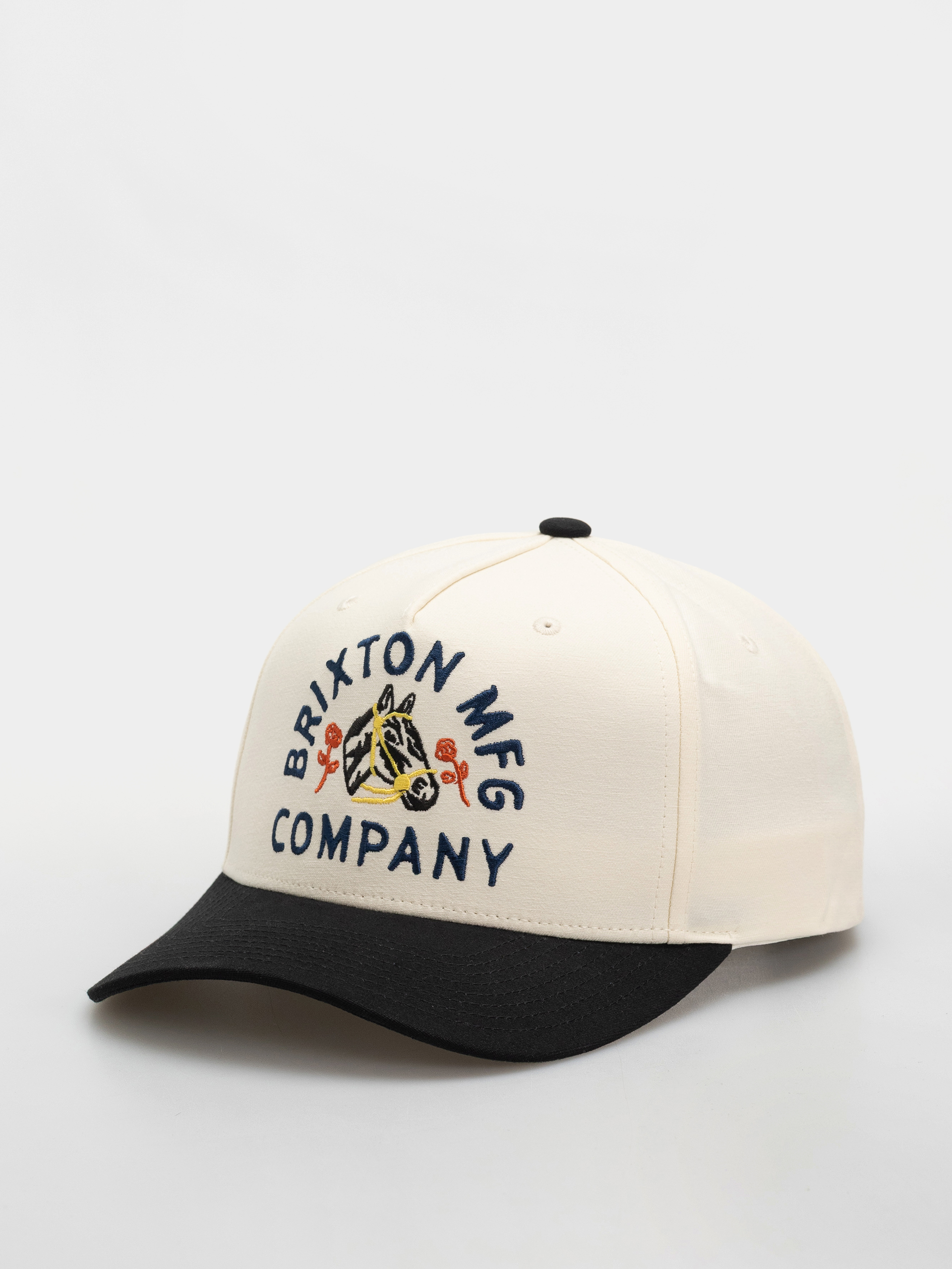 Brixton Trophy Horse C Np Mp Snpbk Wmn Cap (black/off white)