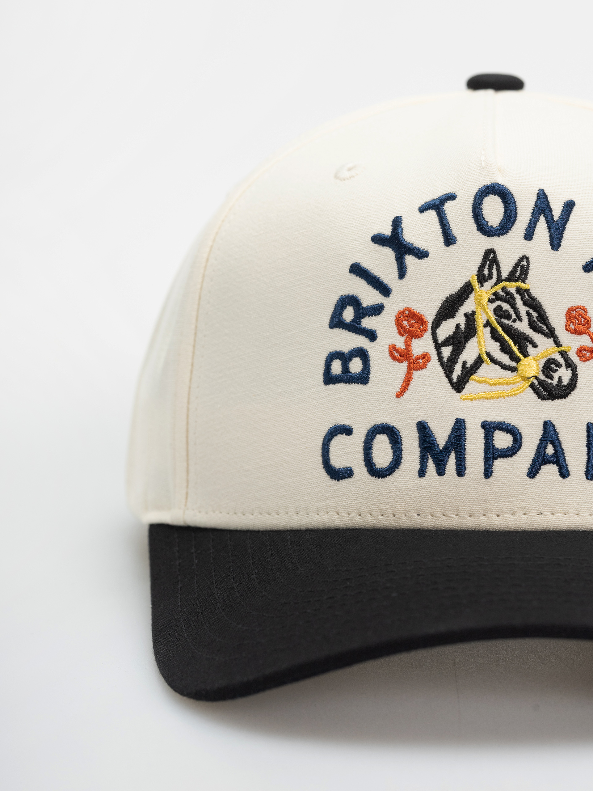 Brixton Trophy Horse C Np Mp Snpbk Cap Wmn (black/off white)