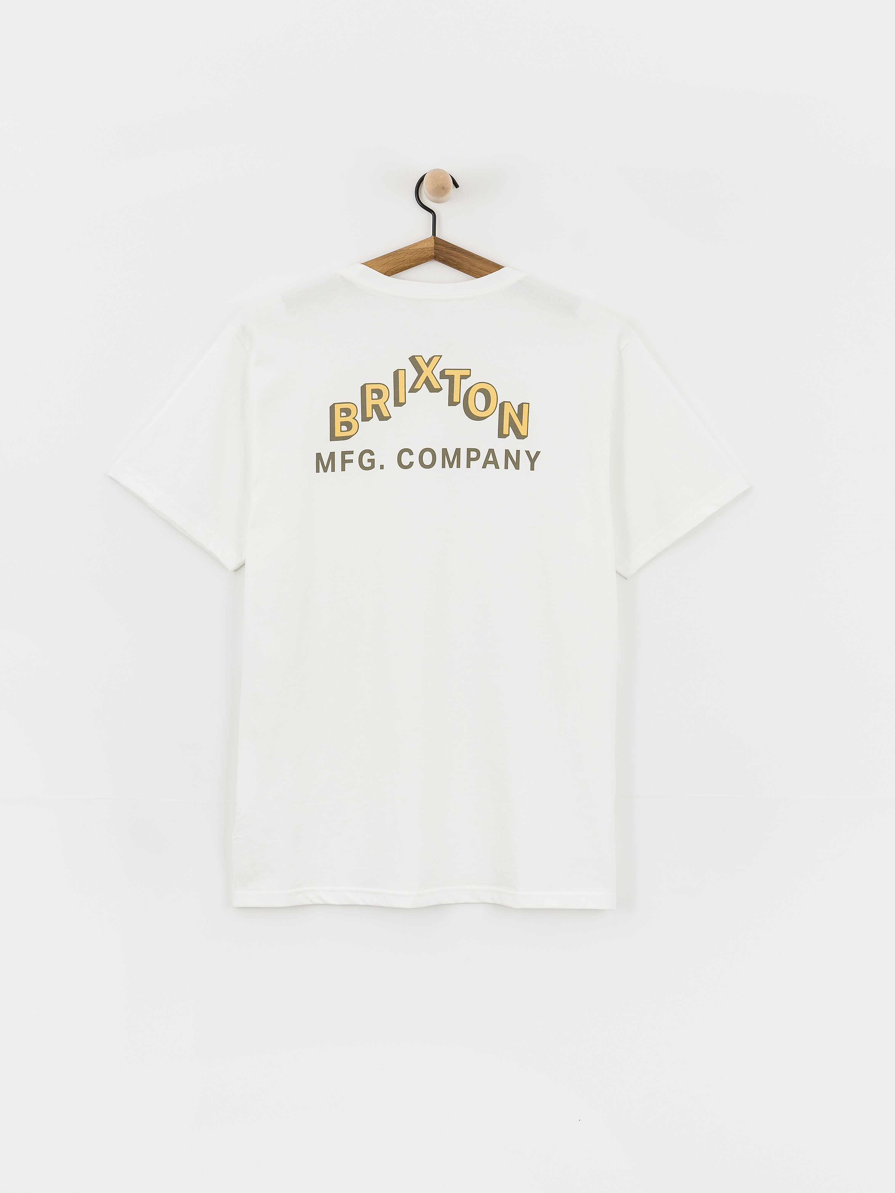 Brixton Roman Pkt T-Shirt (white)